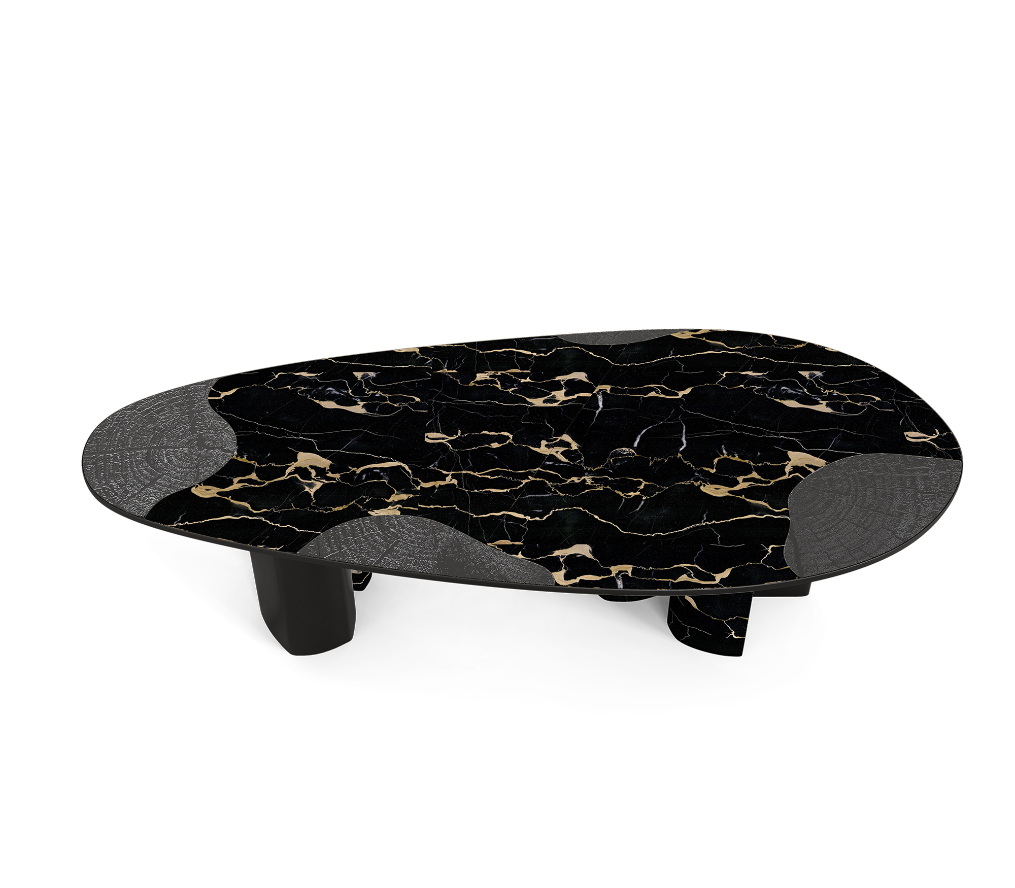Marble & Onyx Luxe Dining Table
