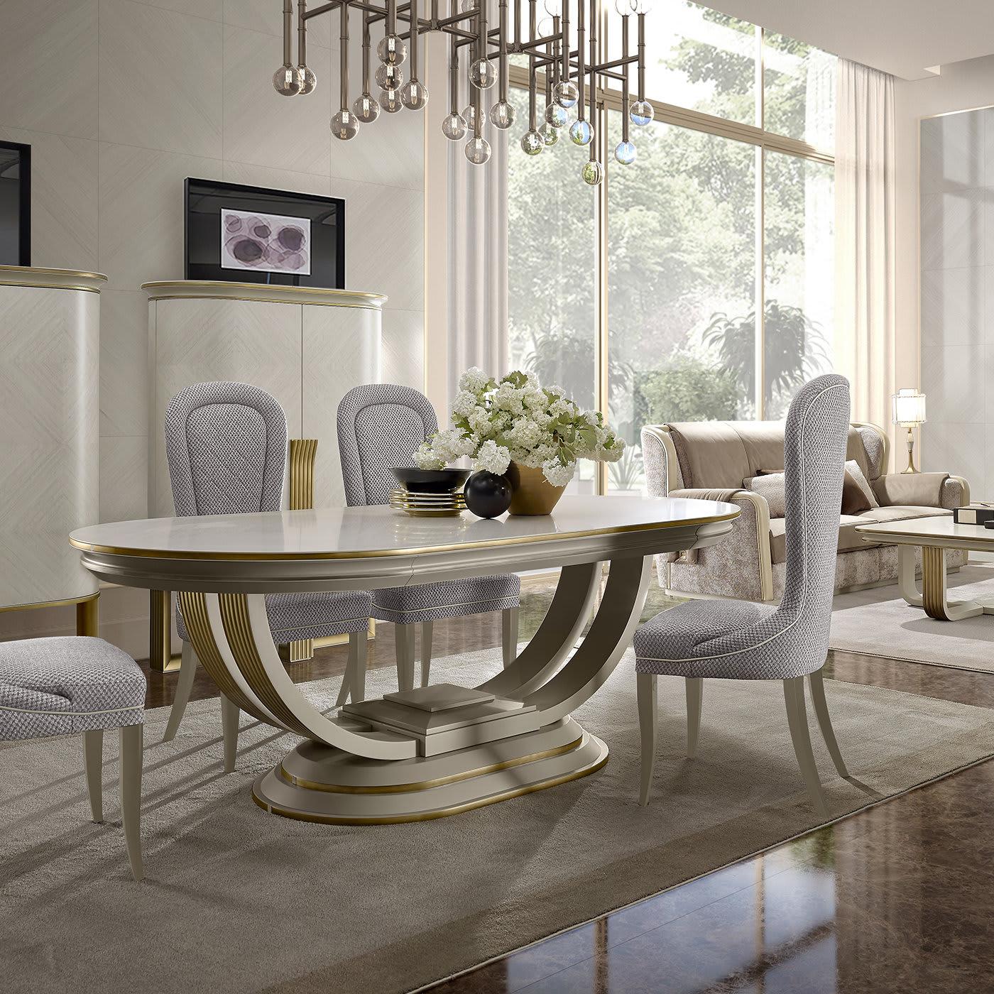 Gray Artisan Crafted Chair