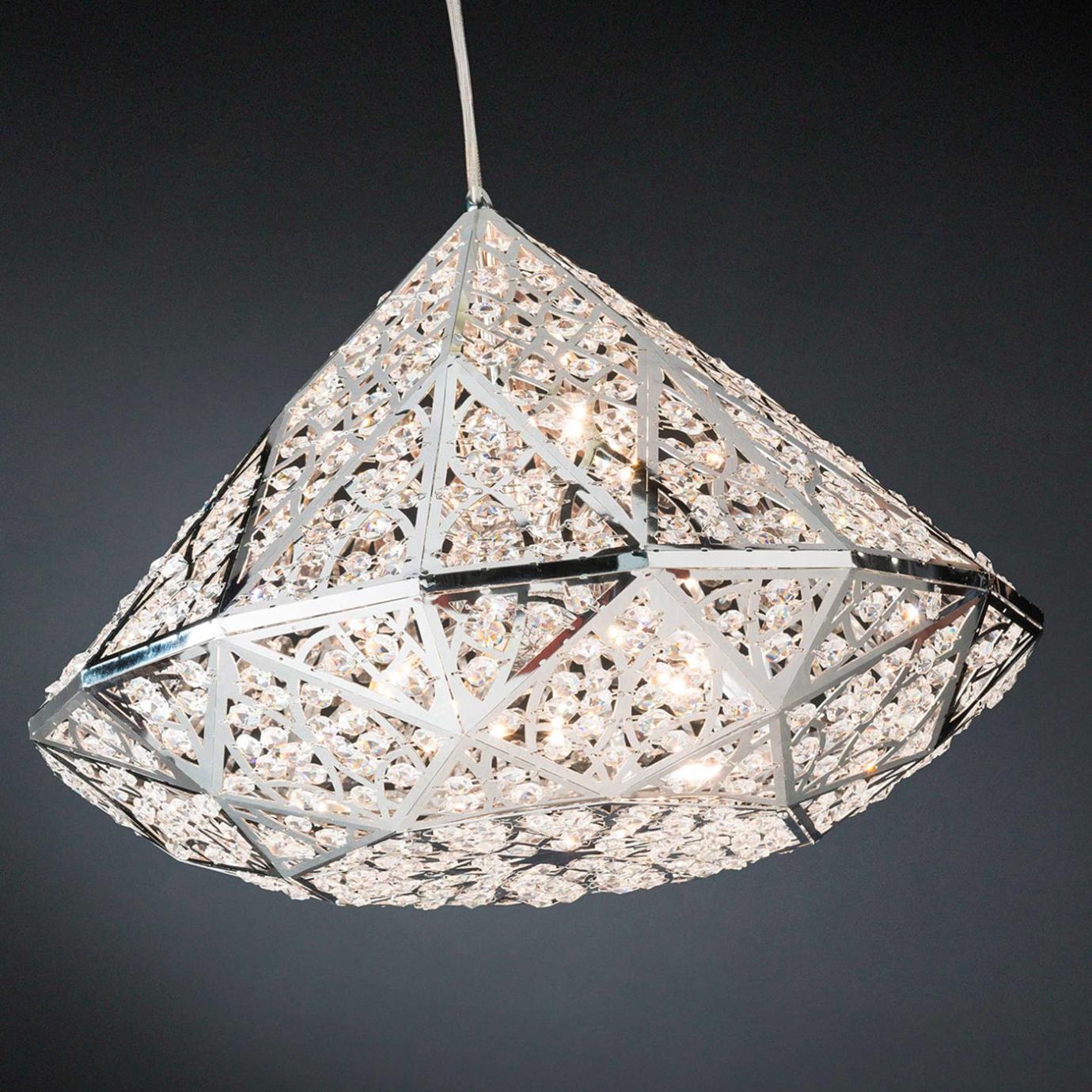 Arabesque Diamond Statement Chandelier