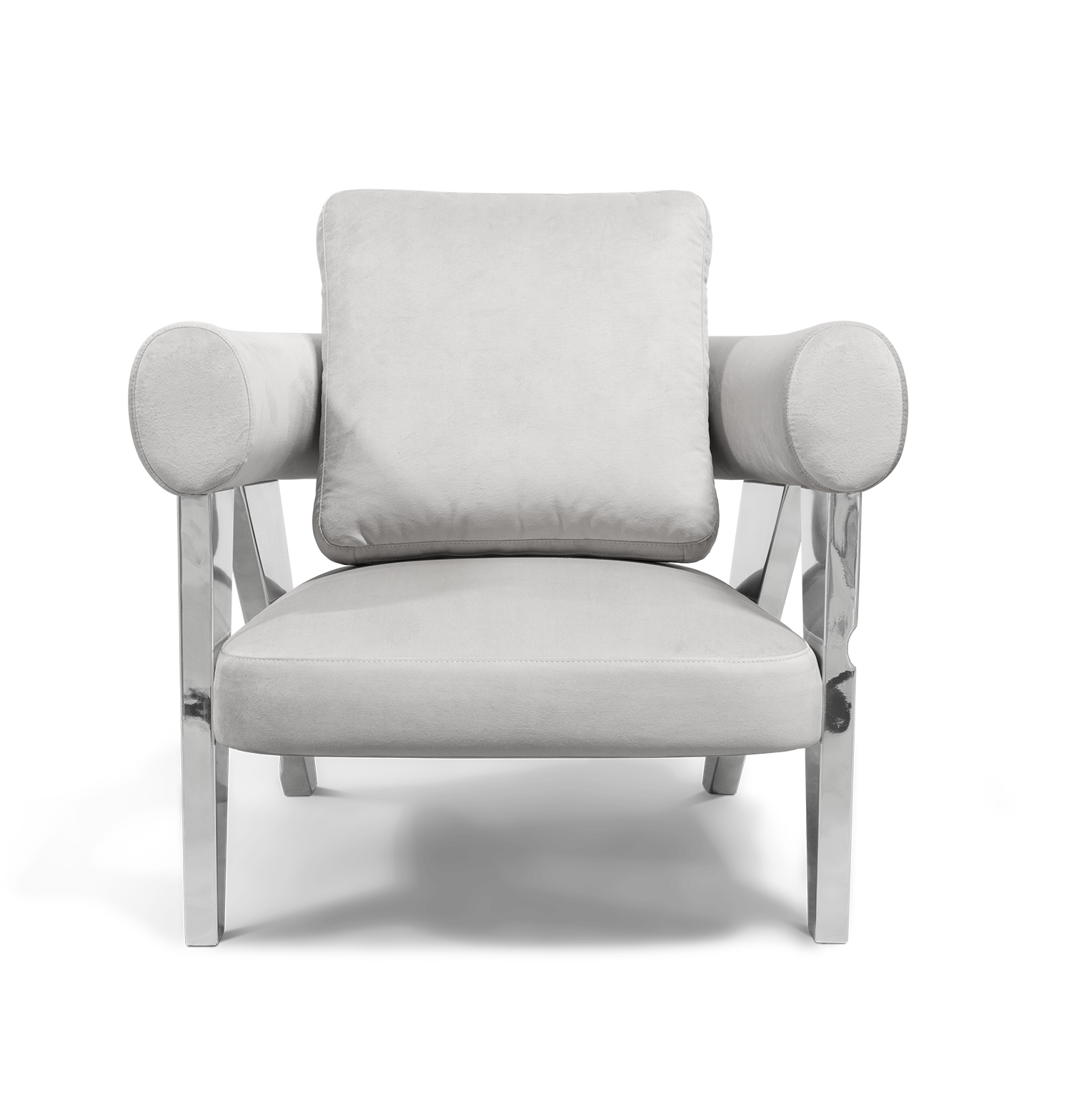 Enigma Grey Designer Armchair