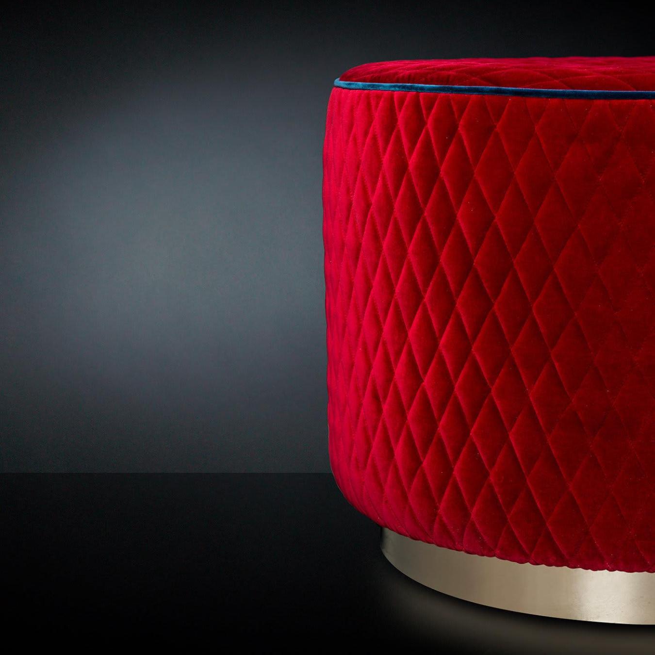 Kidman Artisan Upholstered Pouf