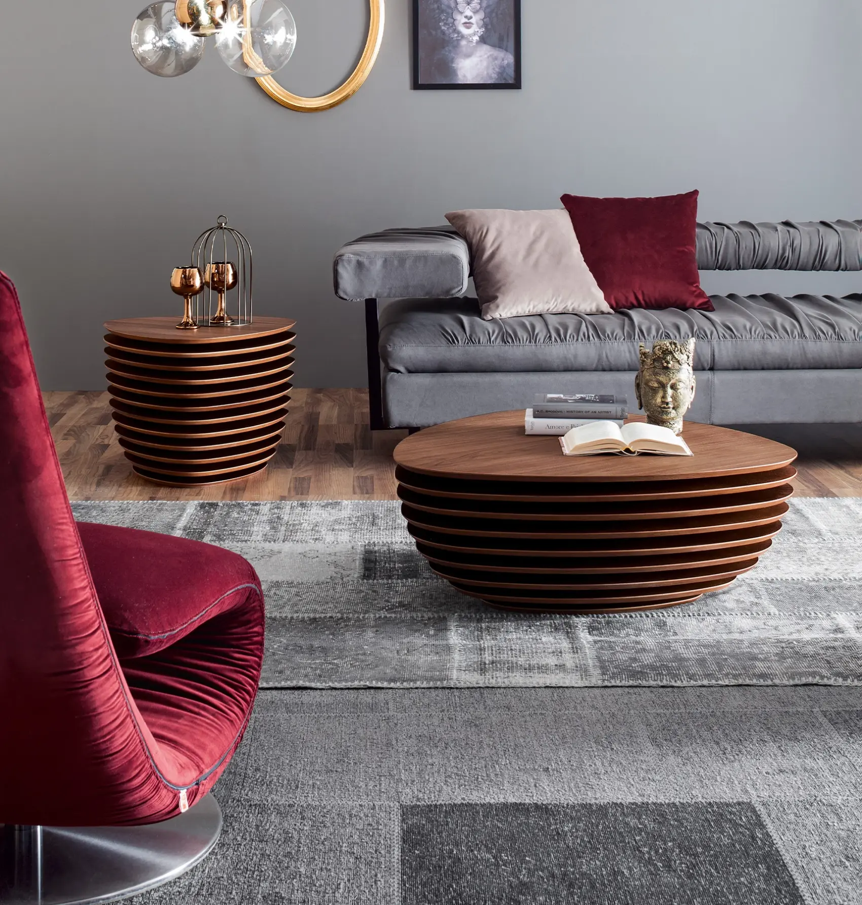 Rea Wood Coffee Table