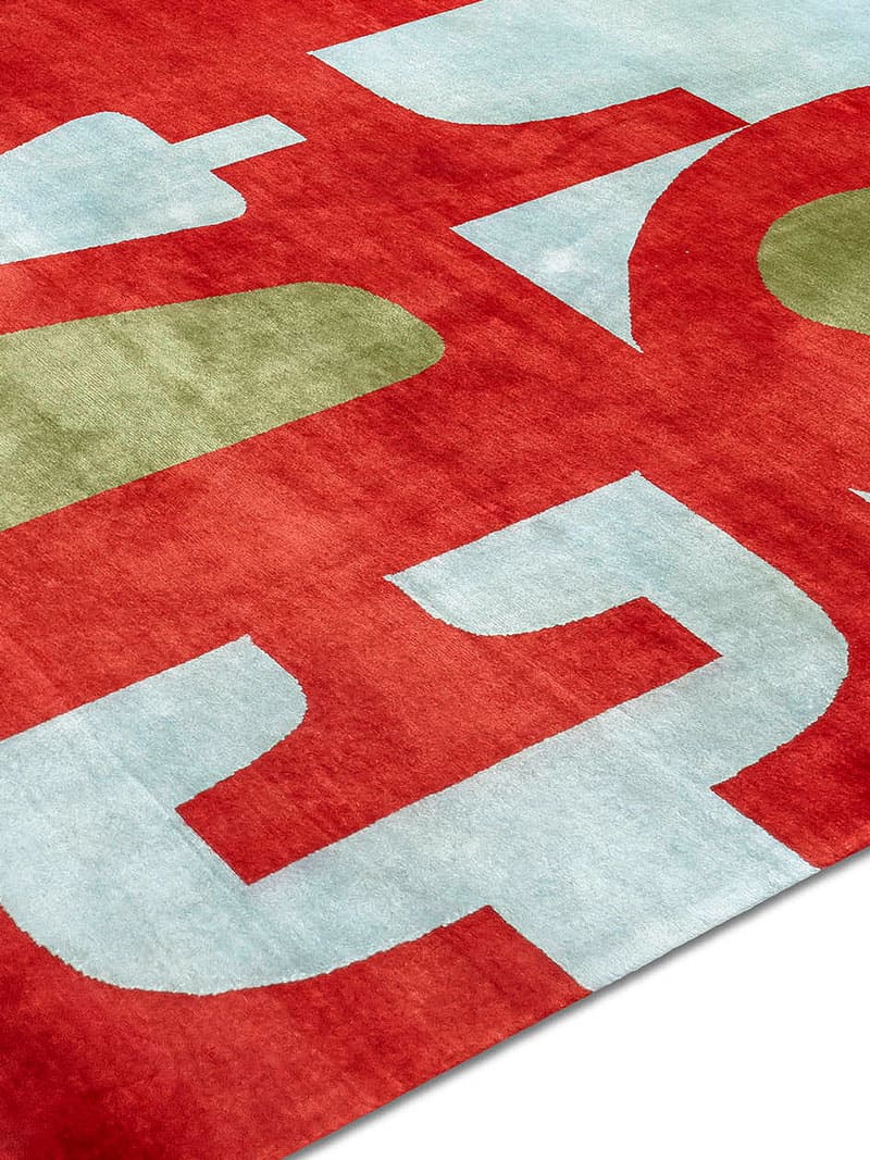 All You Need Is Love Luxury Hand-Woven Rug