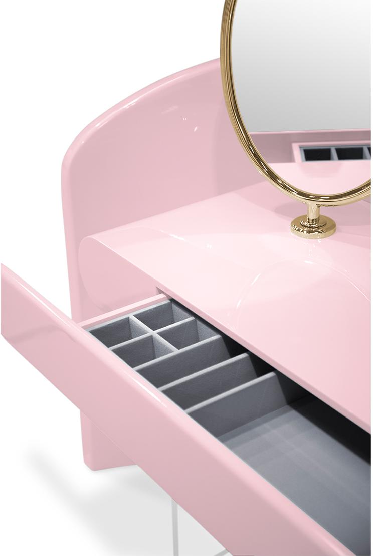 Nimbus Pink Vanity Table