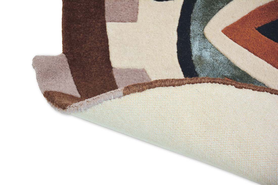 Zodiac Aquarius Hand Woven Round Rug | Size: Ø 100 cm