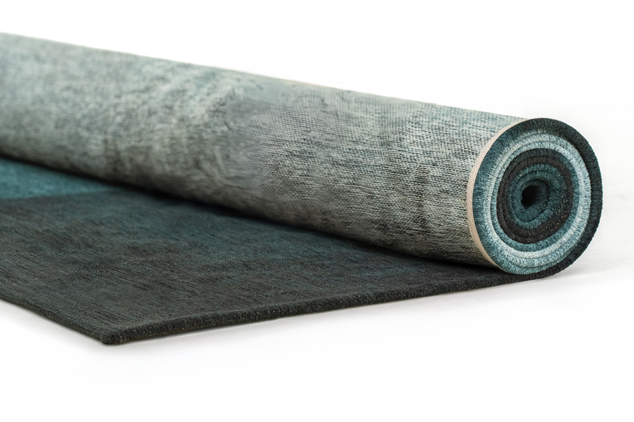 Deep Water Flatwoven Rug