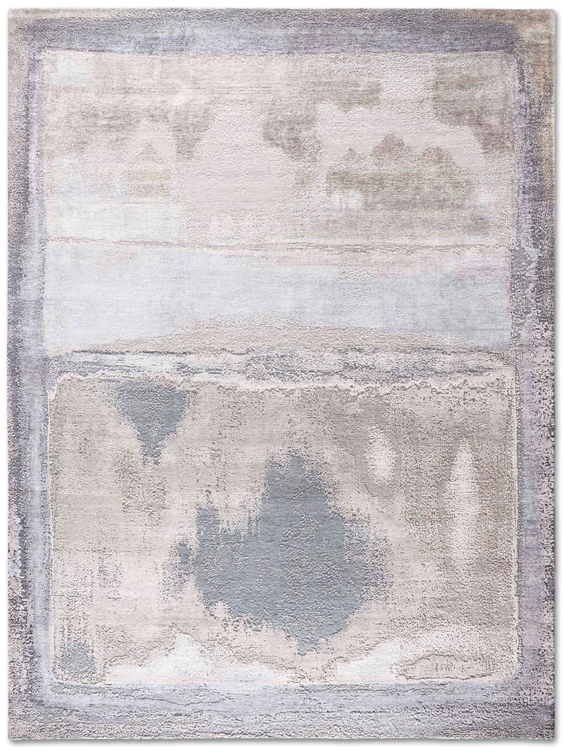 Sand Mix Luxury Silk / Wool Rug
