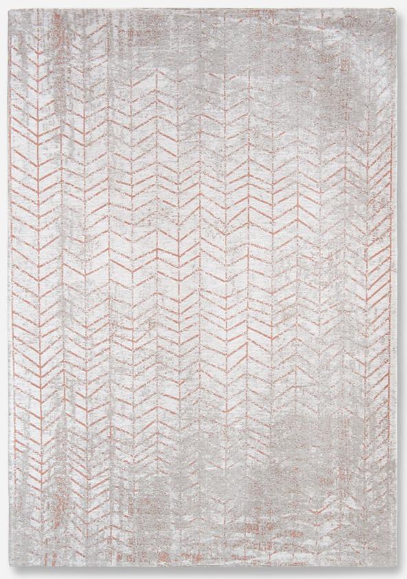 Orange & Grey Belgian Indoor Rug