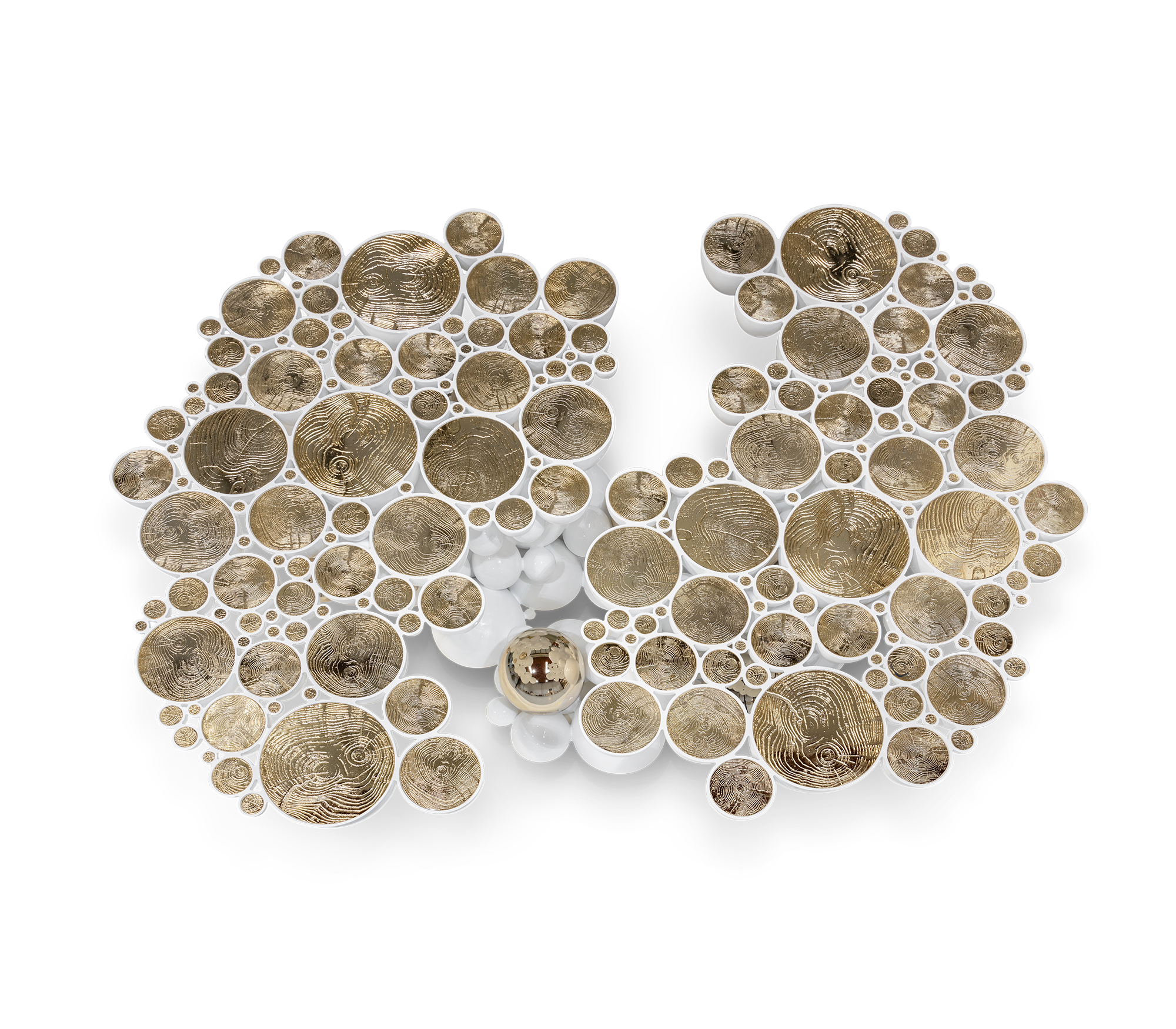 Orbit White Designer Coffee Table