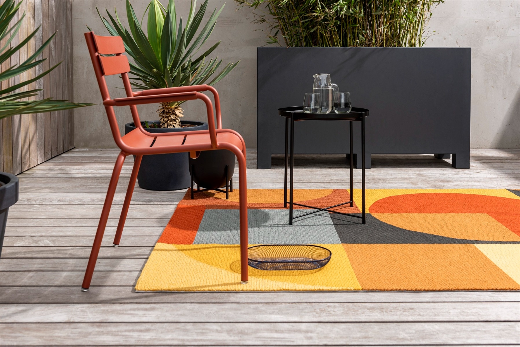 Geometric Outdoor Rug