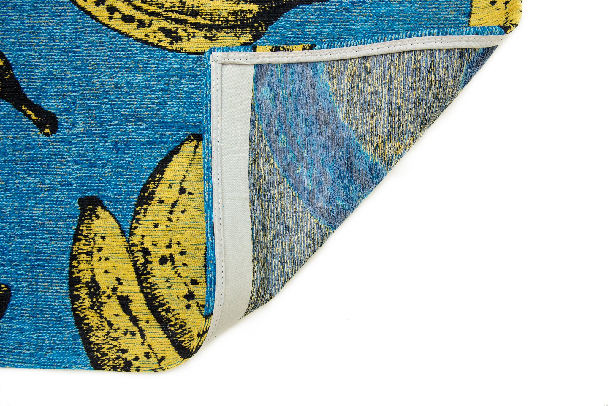 California Blue Flatweave Rug