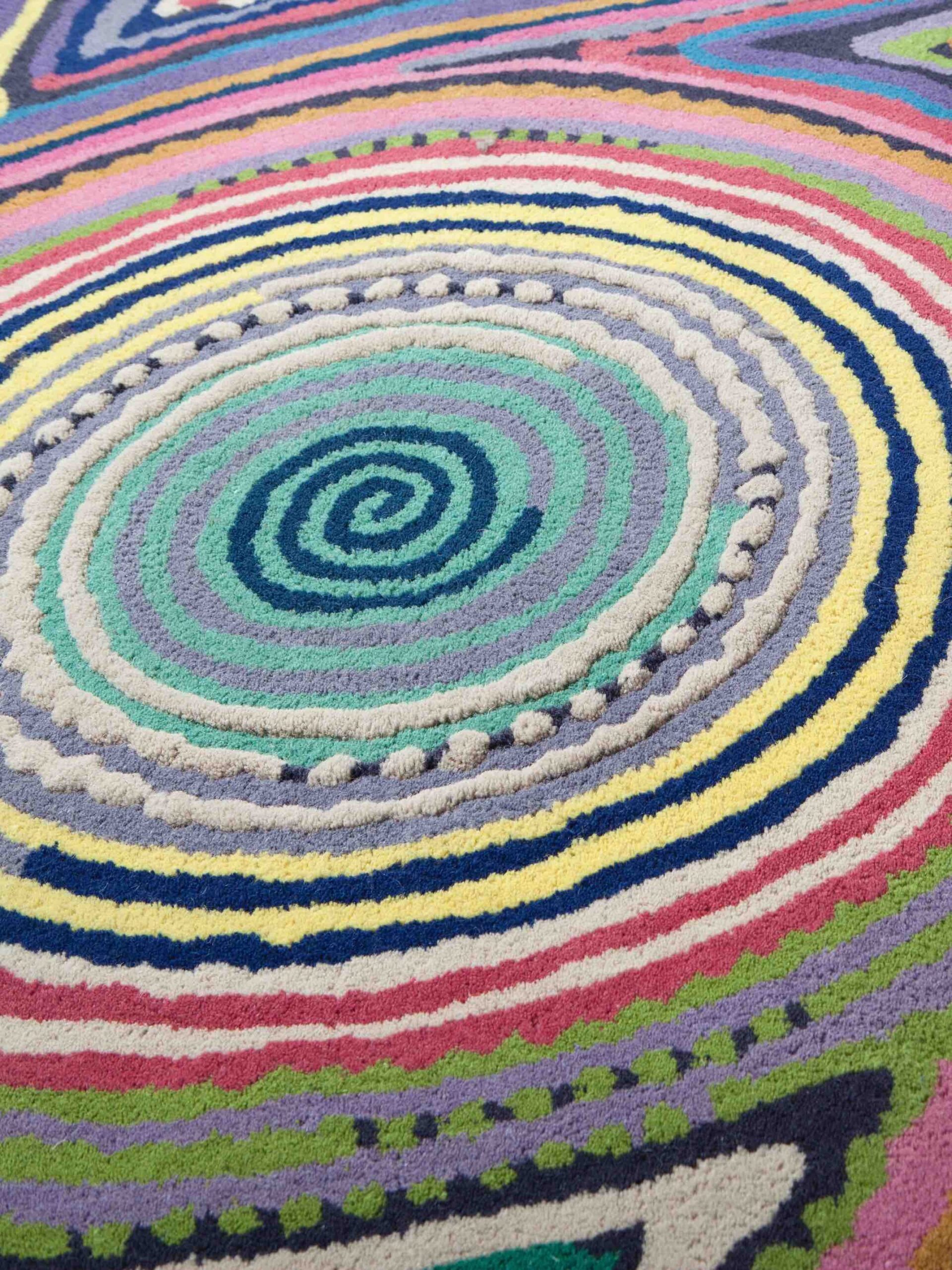 Sushi Multicolor Small Wool / Viscose Rug