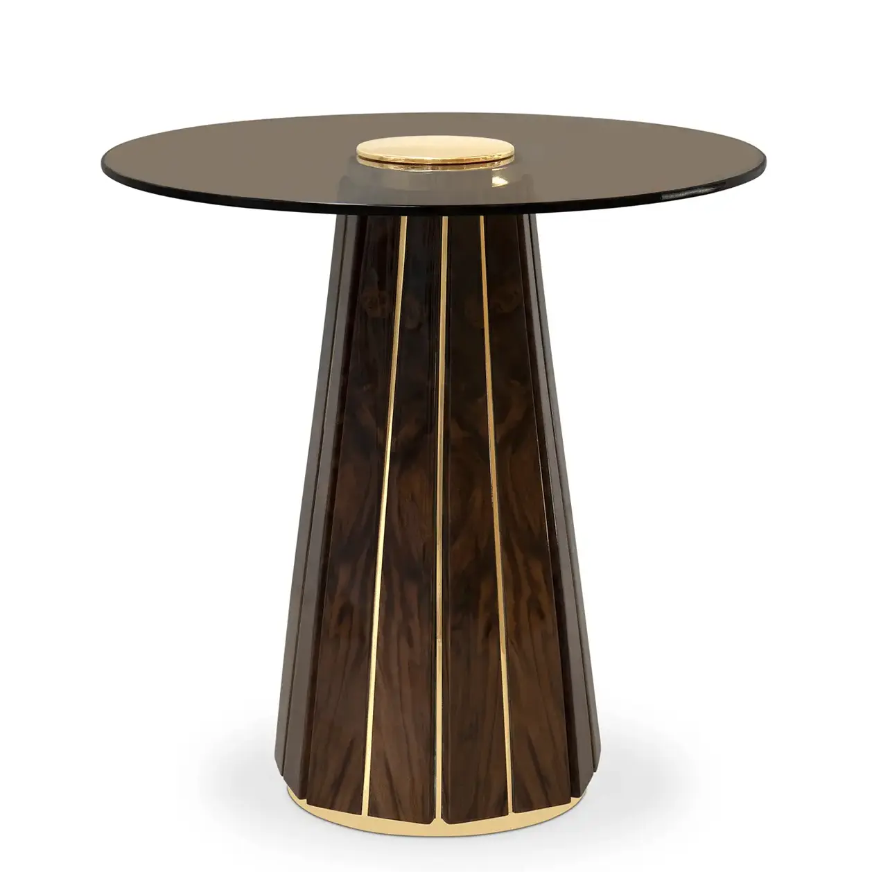 Glow II Brown Side Table