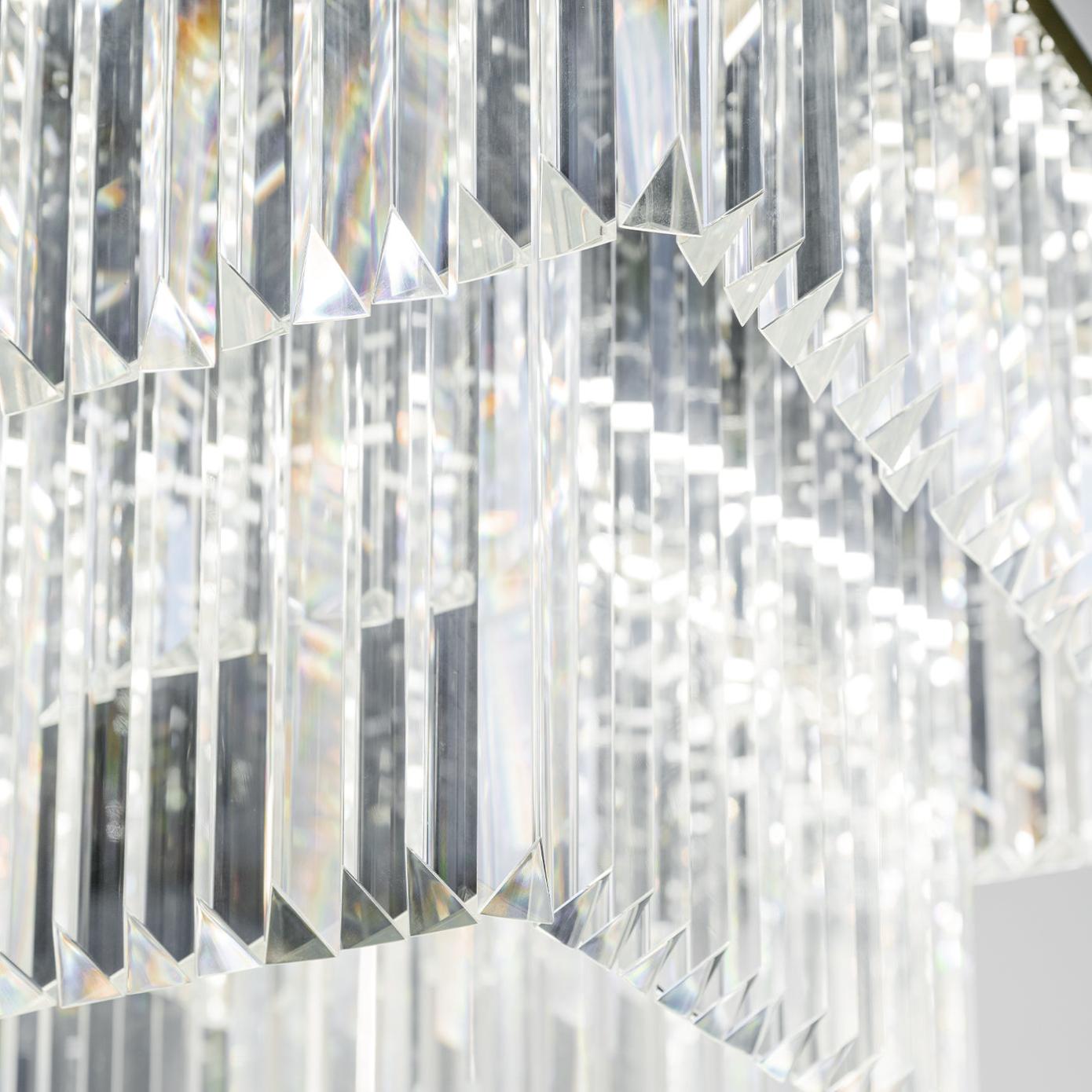 Crystal Square Chandelier