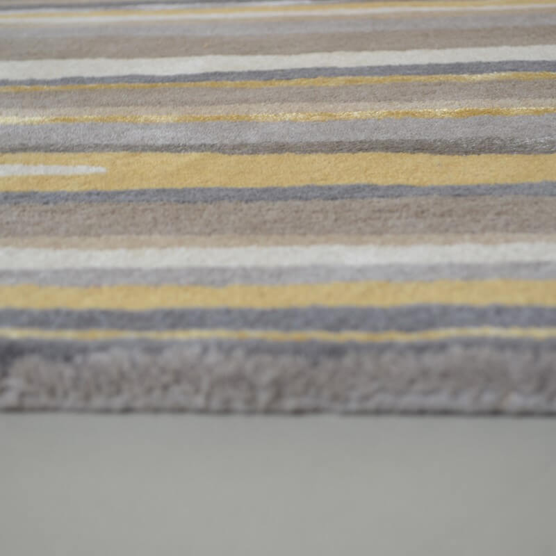 Wool & Viscose Handwoven Rug