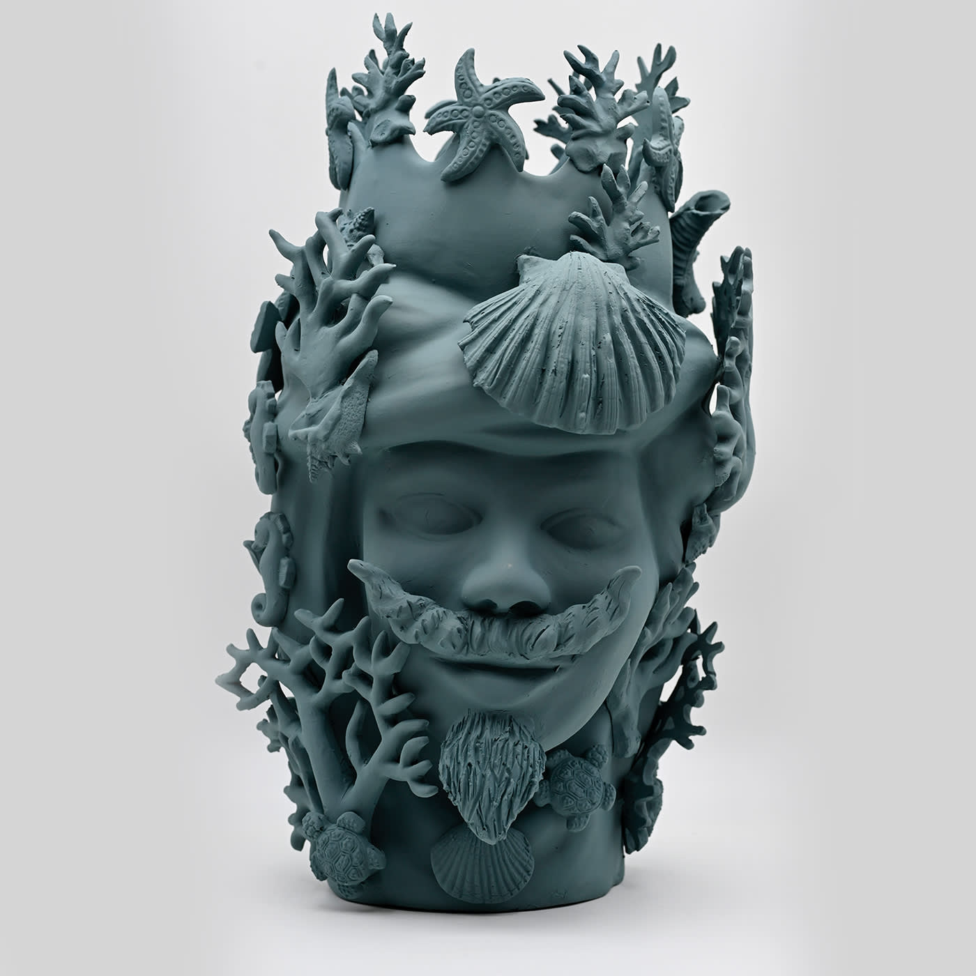 Timeless Moor's Head Sculpture