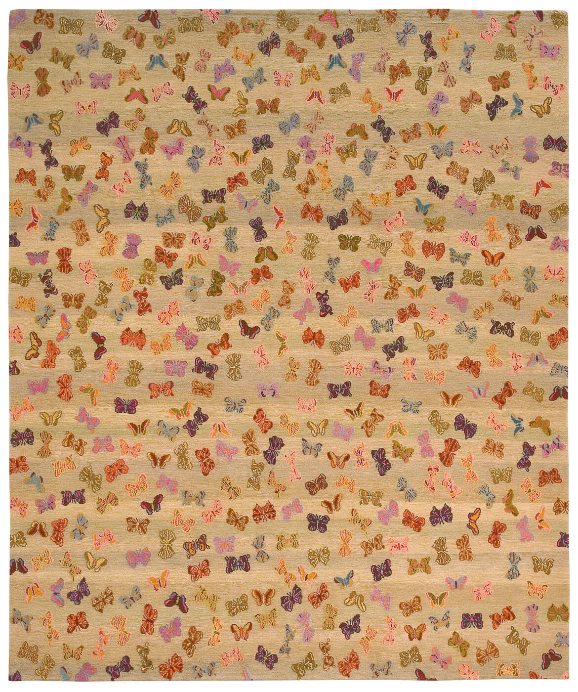 Butterfly Beige Luxury Rug | Size: 200 x 300 cm