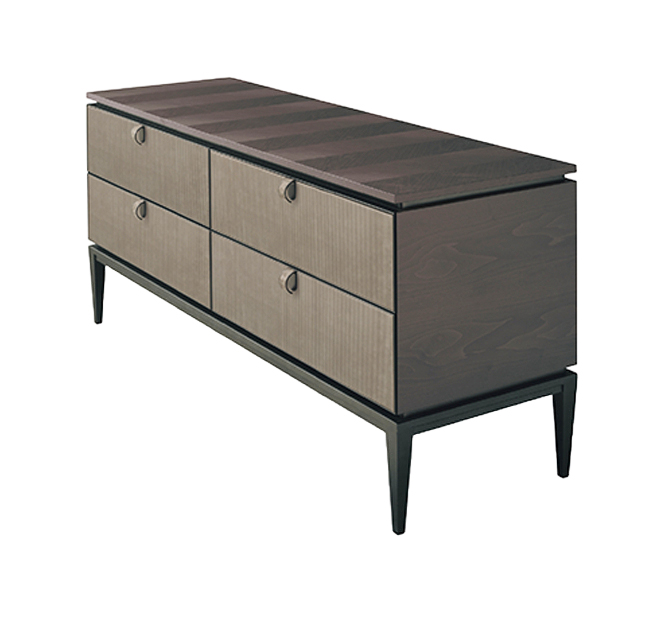 Rich Dark Brown Drawer Chest