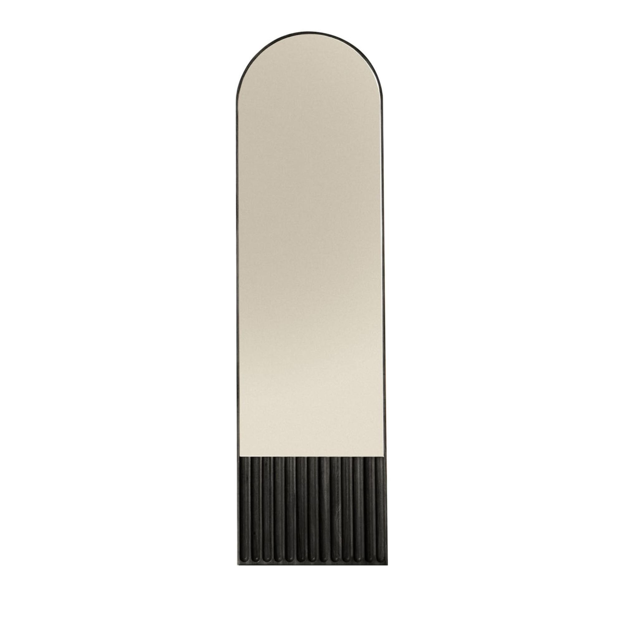 Tutto Sesto Black Italian Crafted Floor Mirror