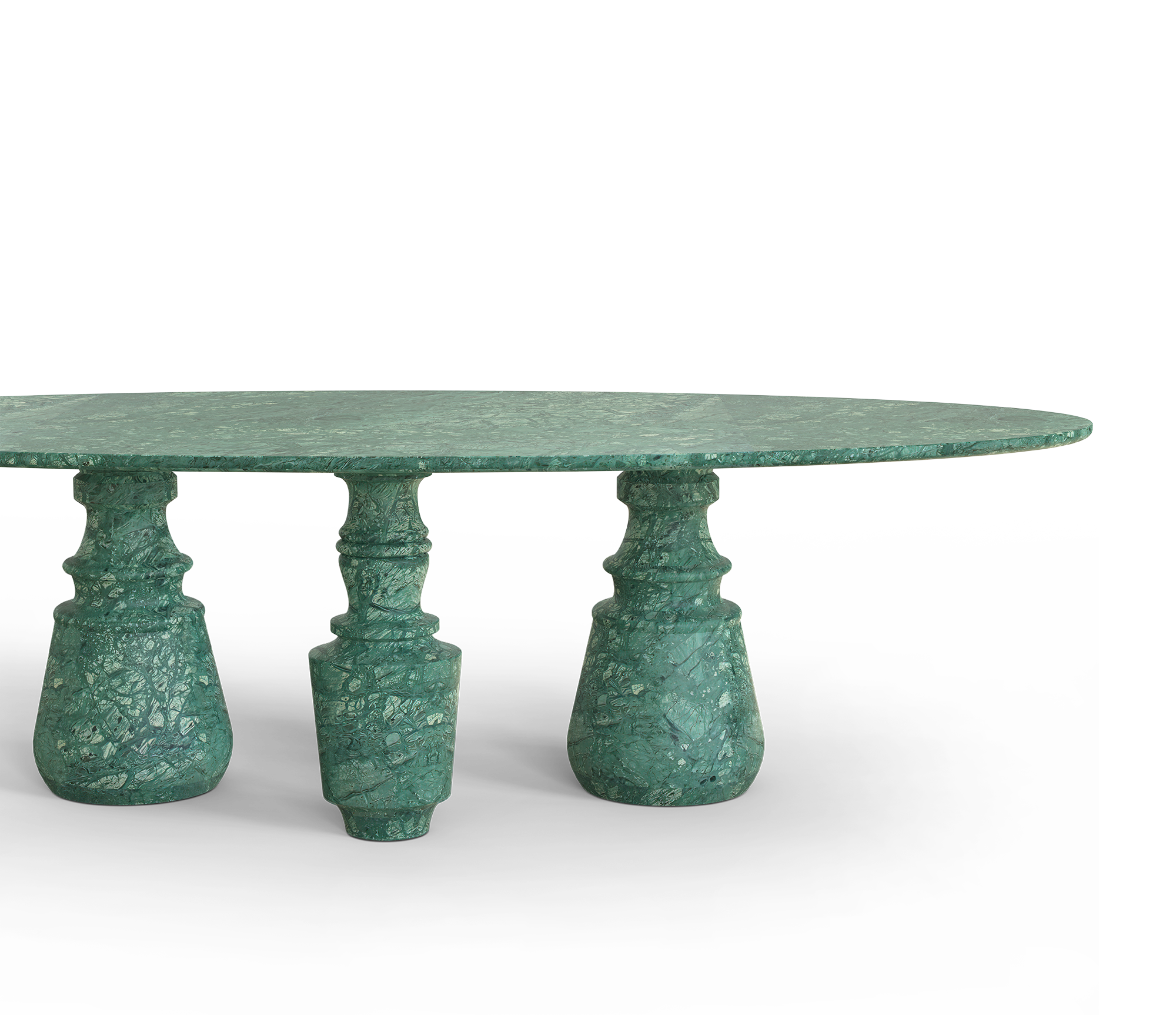 Oval XL Guatemala Luxe Dining Table