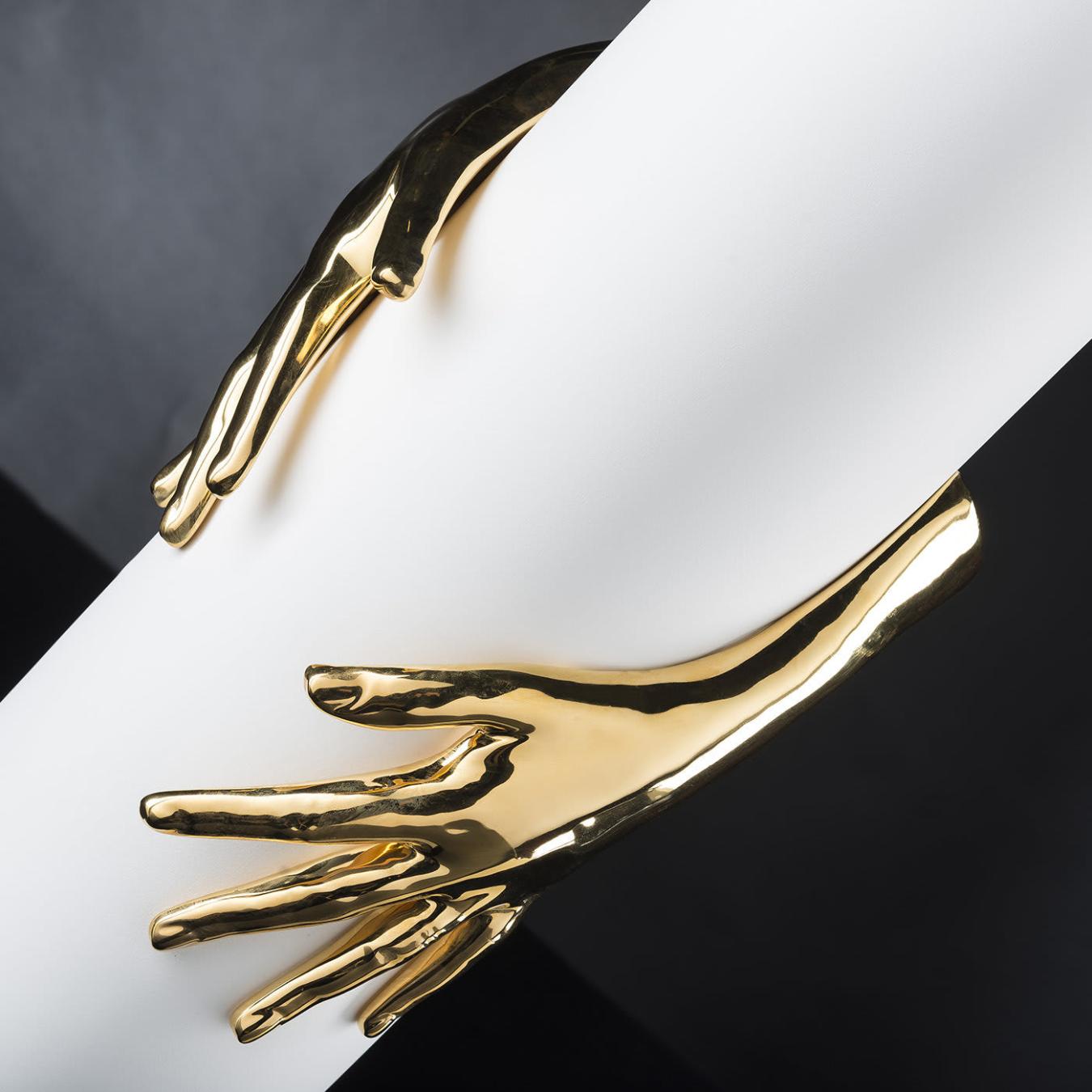Hands Italian Sculptural Vase