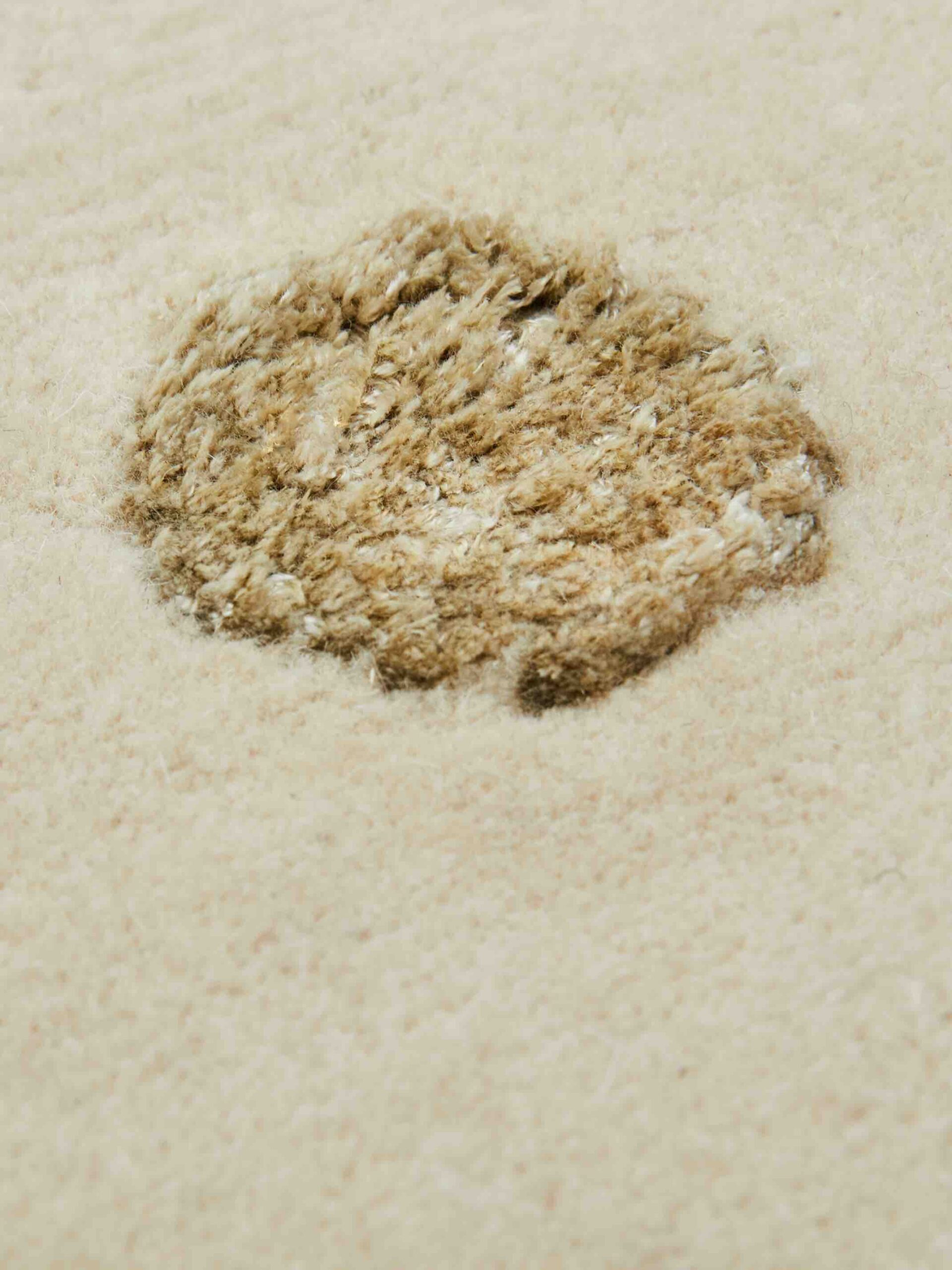 Punti Beige Handmade Rug