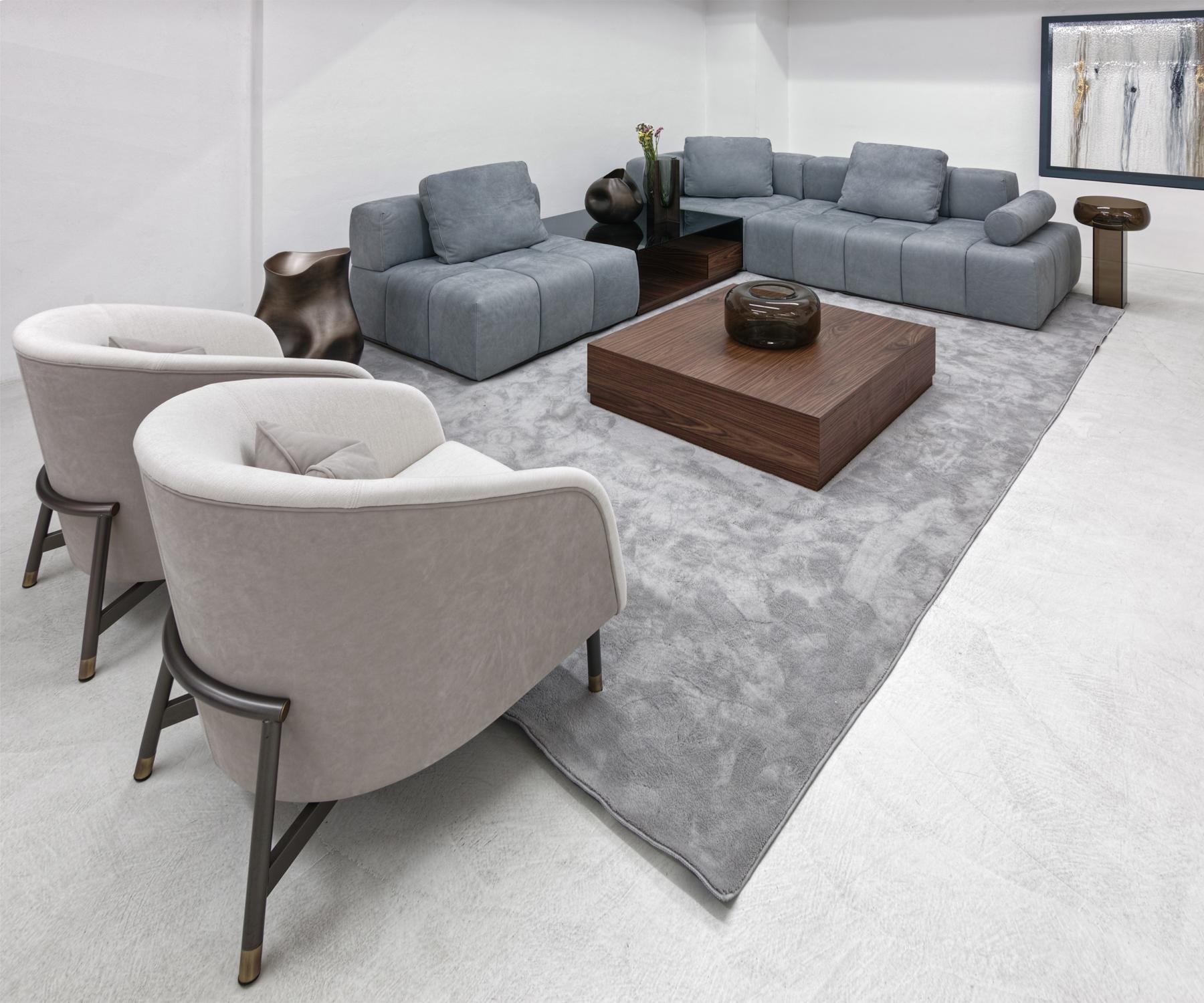 Ralph Bouclé Designer Armchair