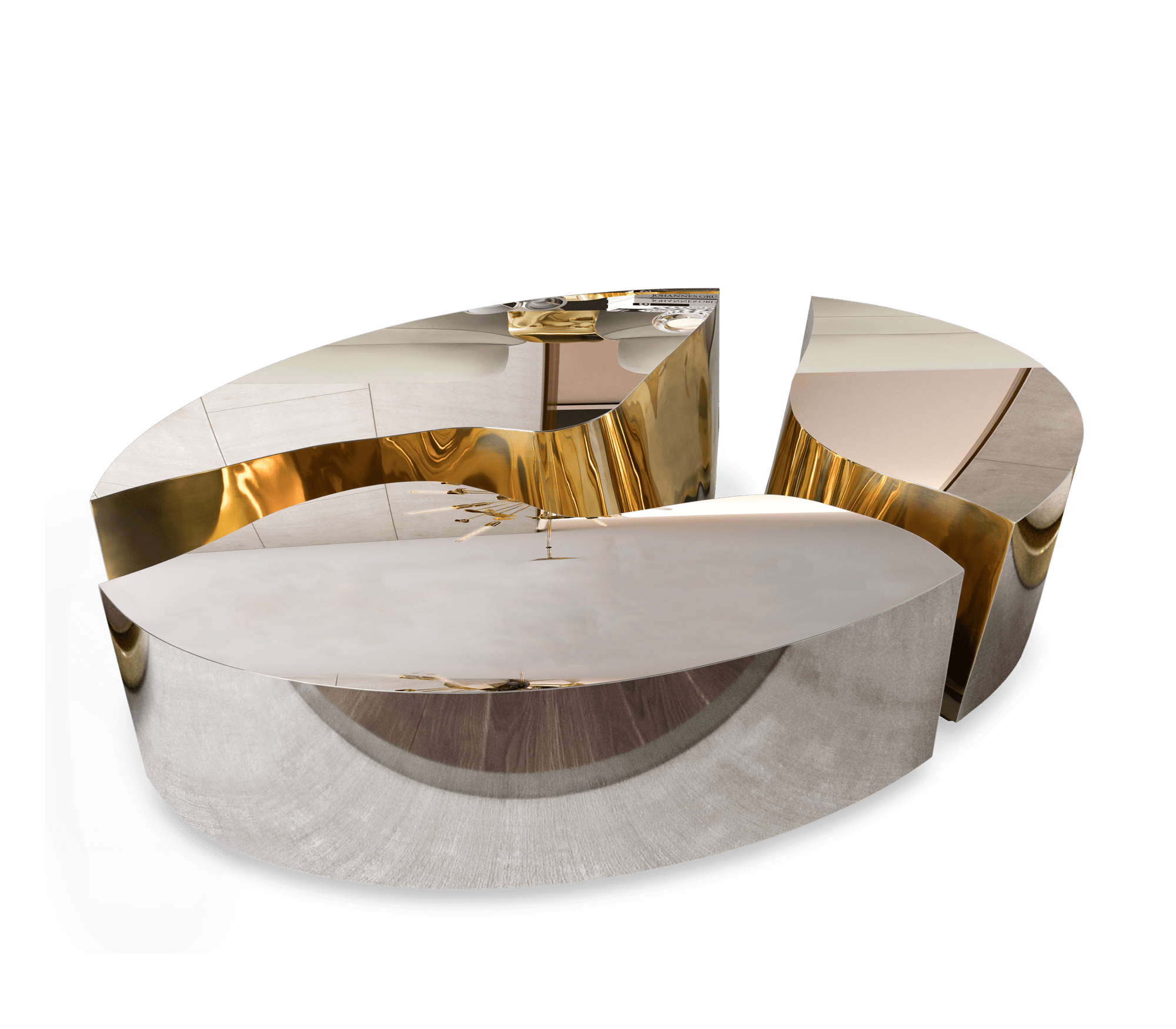 Oval Designer Coffee Table