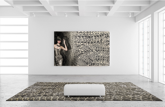 Beige / Grey Hand Knotted Rug