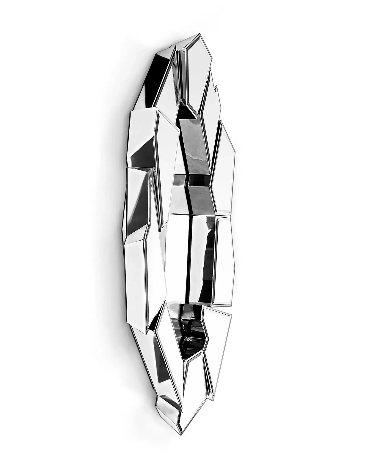 Fracture Silver Mirror