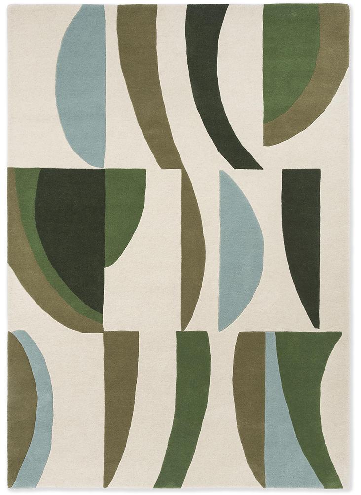 Wave Emerald/Azure Rug