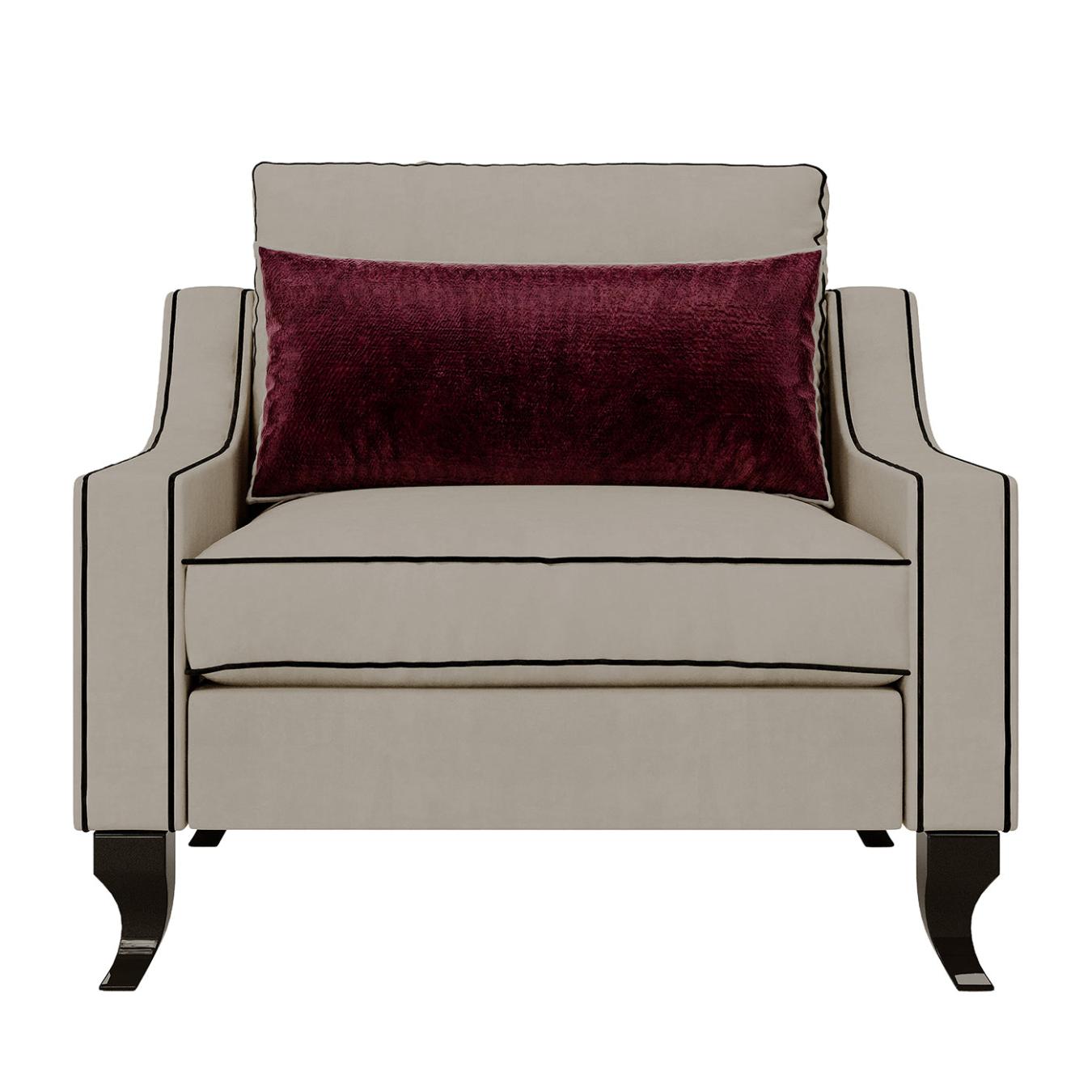 Elegance Velvet Armchair