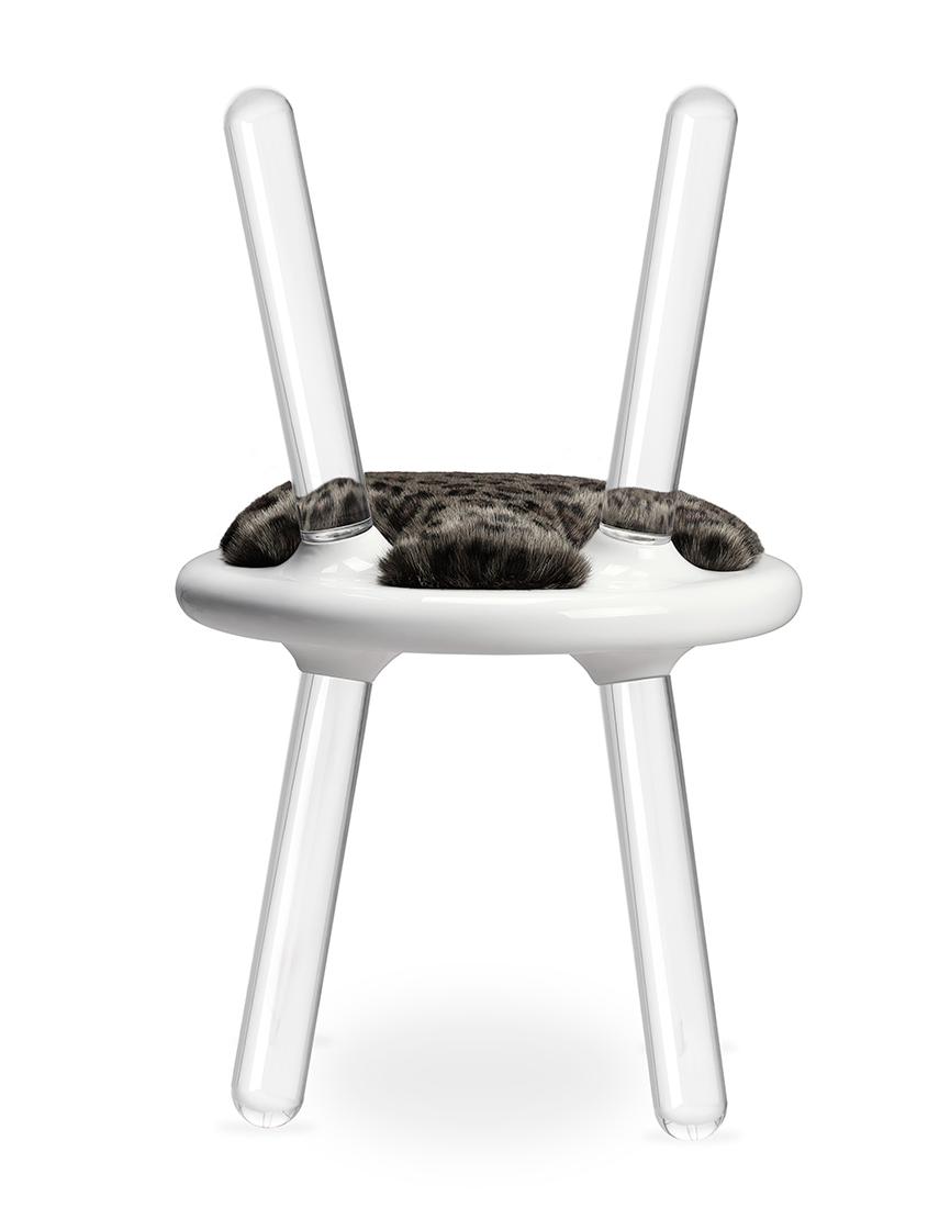 Mirage Feline Elegant Accent Chair