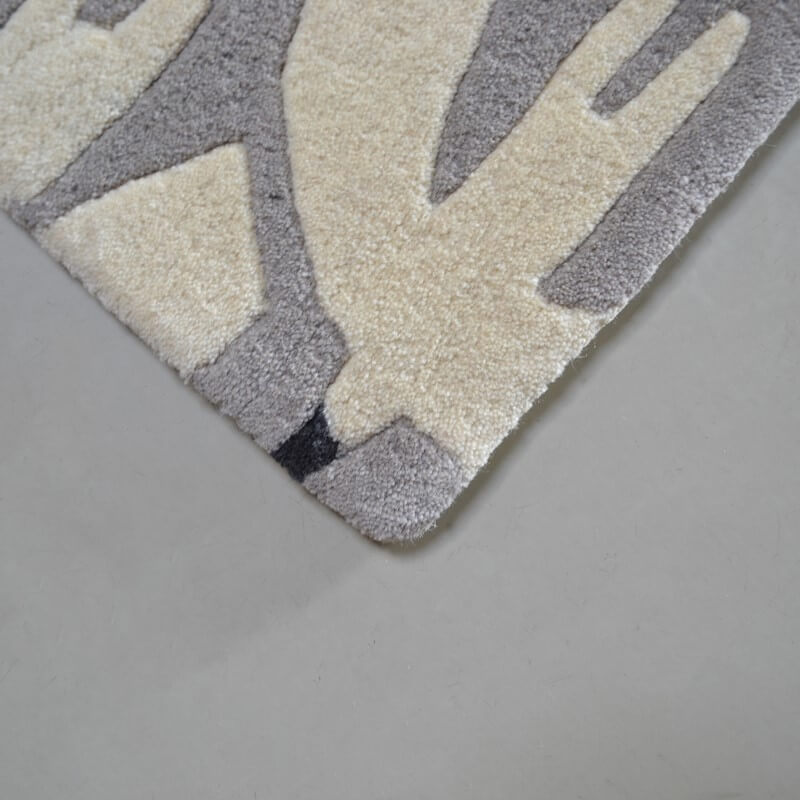 Birds Hand-Tufted Rug