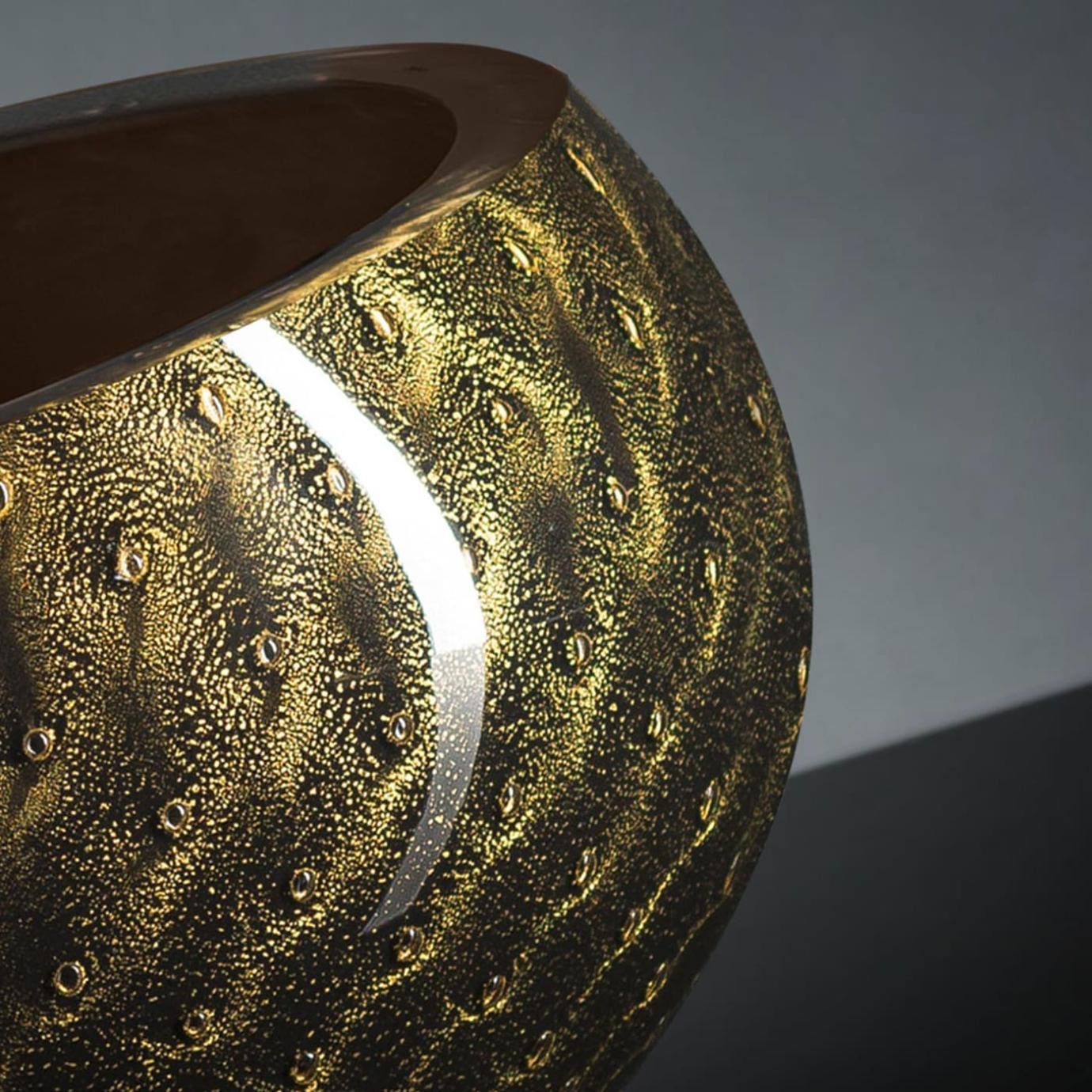 Mocenigo Black and Gold Italian Bowl