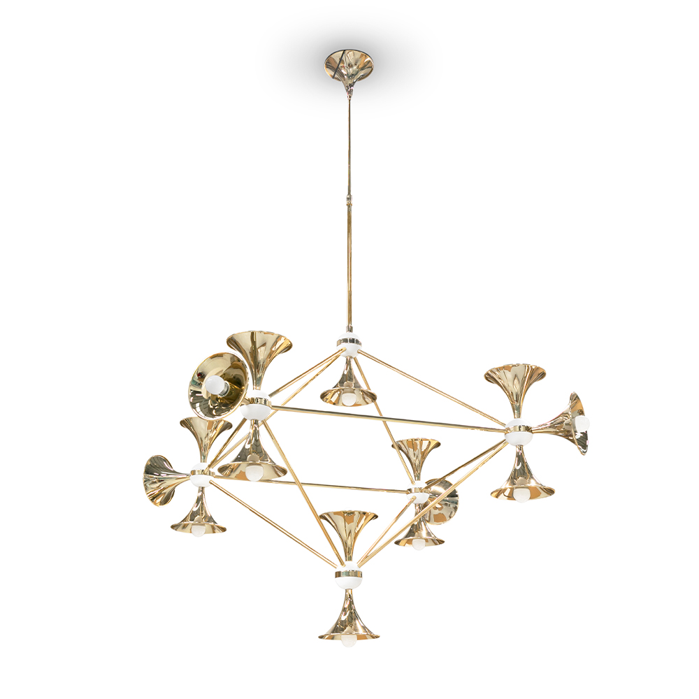 Diamond Virtuoso Suspension Lamp