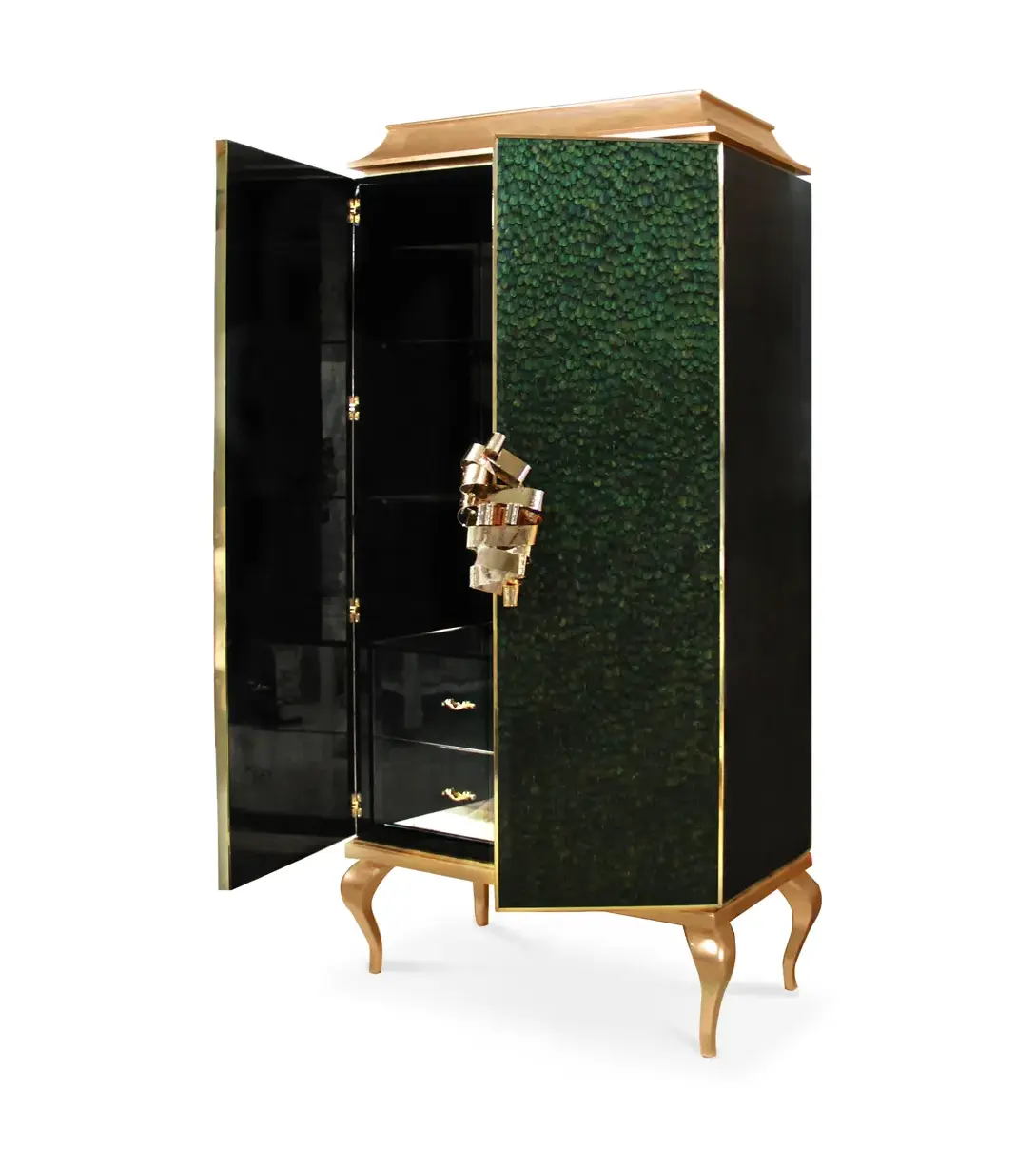 Mirage Peacock Feather Cabinet