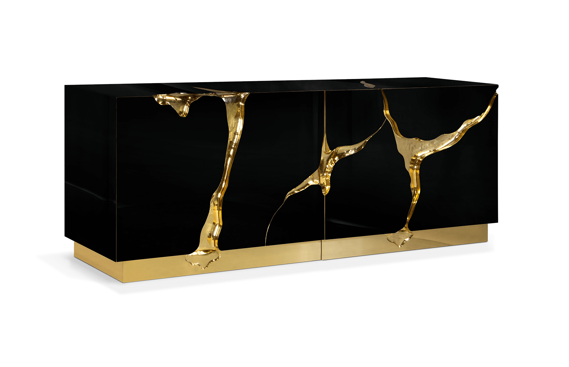 Black & Gold Prestige Sideboard