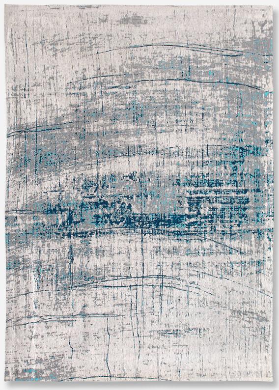 Abstract Indoor Azure Rug | Size: 80 x 150 cm