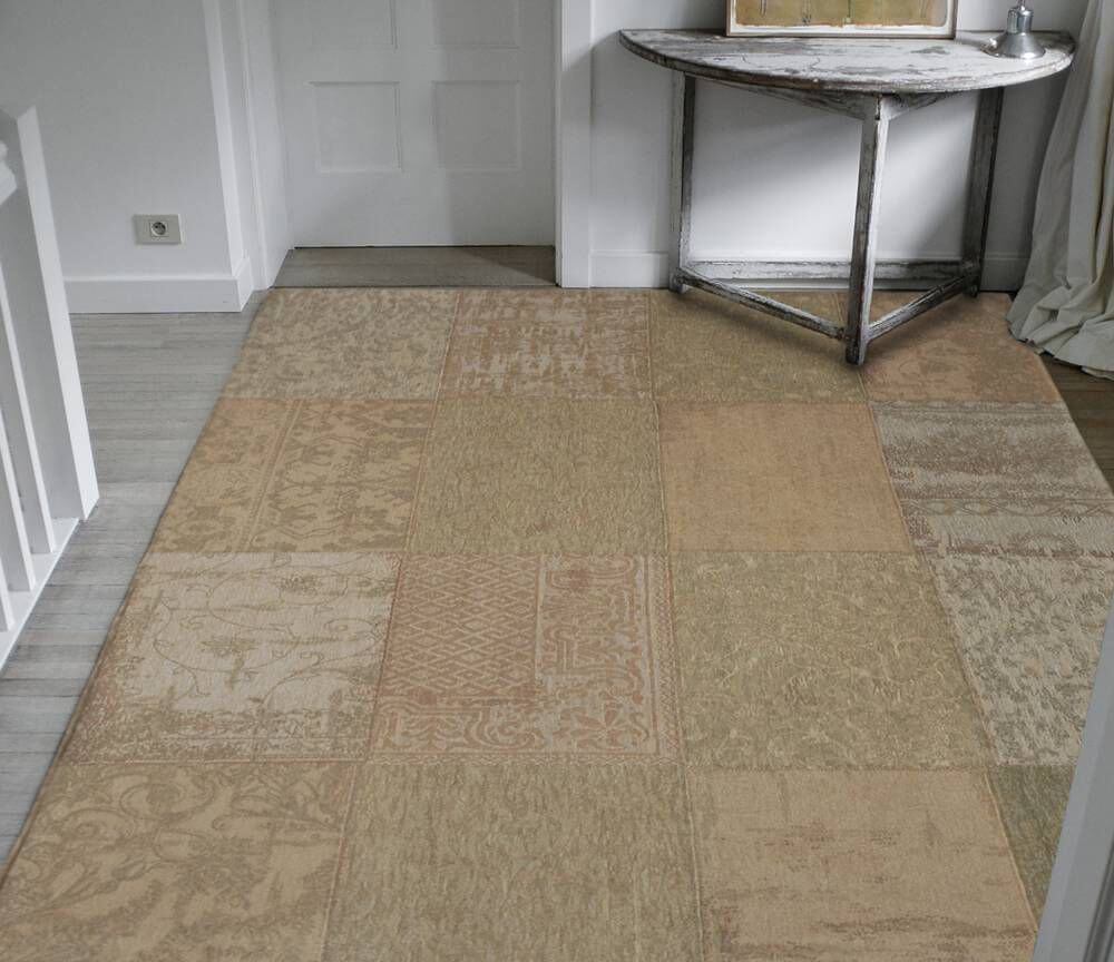 Patchwork Rug Multi Beige | Size: 280 x 360 cm