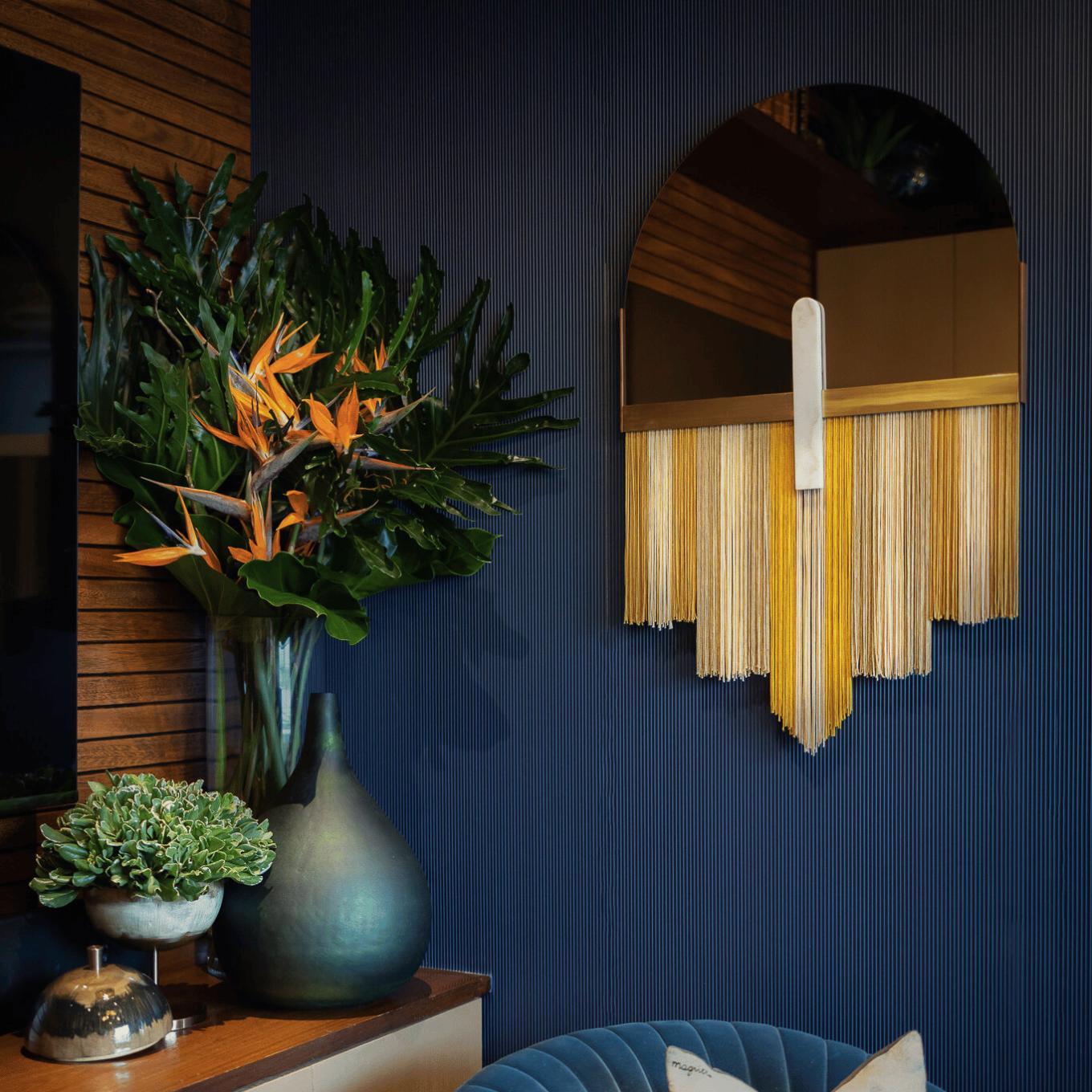 Souk Yellow Wall Mirror - 3