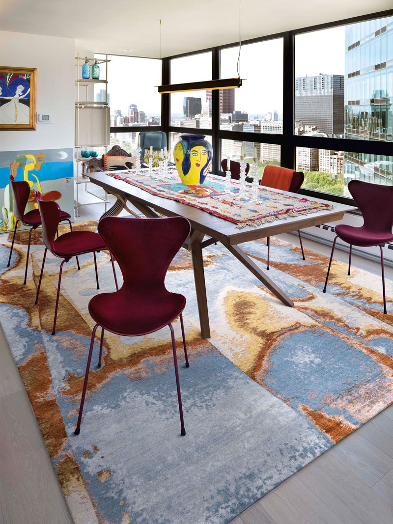 Galileo Luxury Silk / Wool Rug | Size: 300 x 400 cm