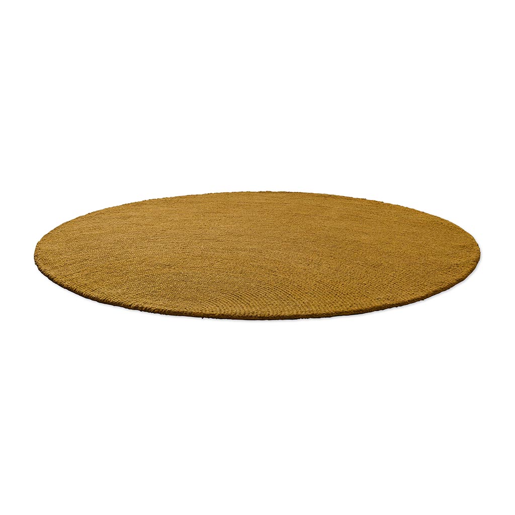 Decor Ochre Round Rug
