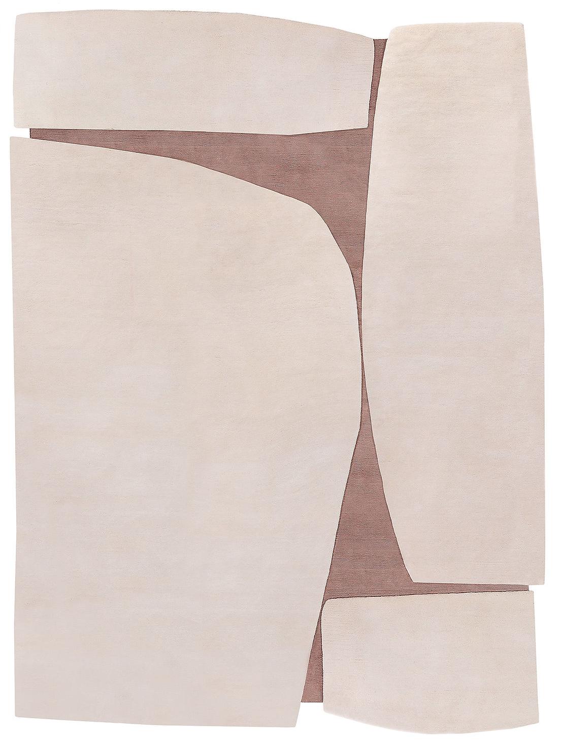 Designer Rust Rug | Size: 220 x 300 cm