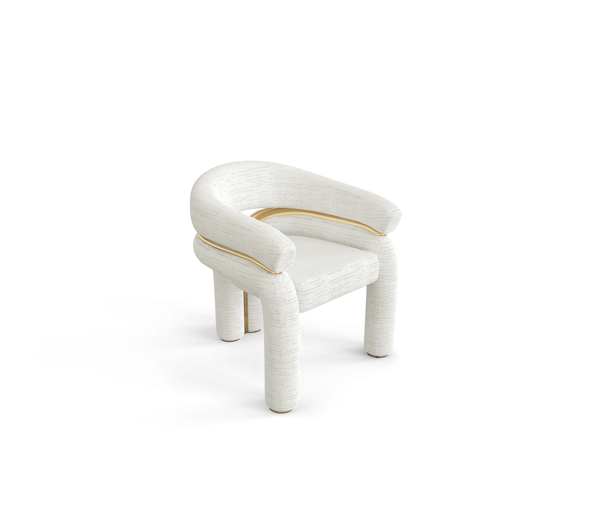 Celestia White Designer Chair