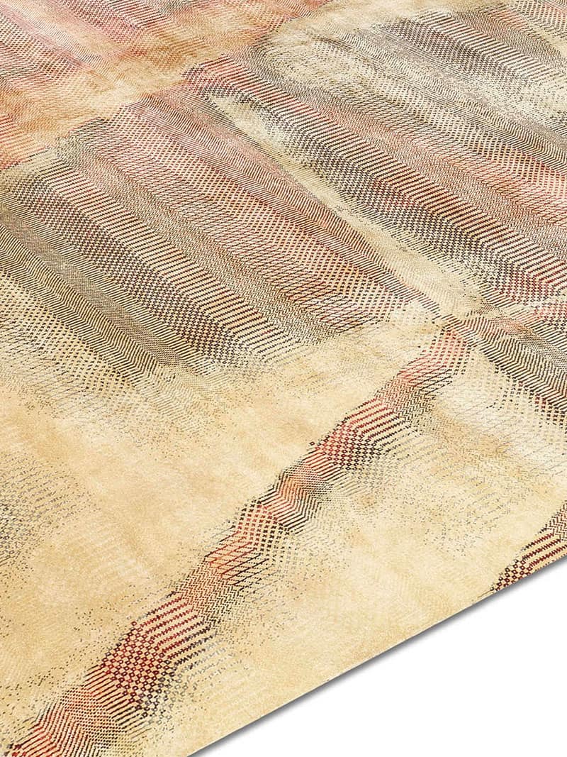Yellow Stone Handwoven Luxury Rug
