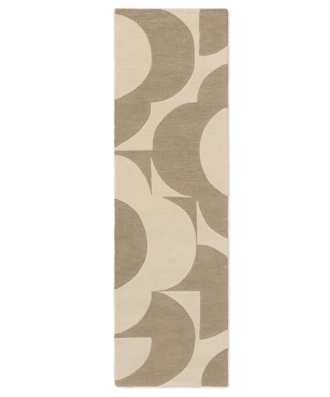 Flower Mushroom / Ecru Rug | Size: 70 × 300 cm