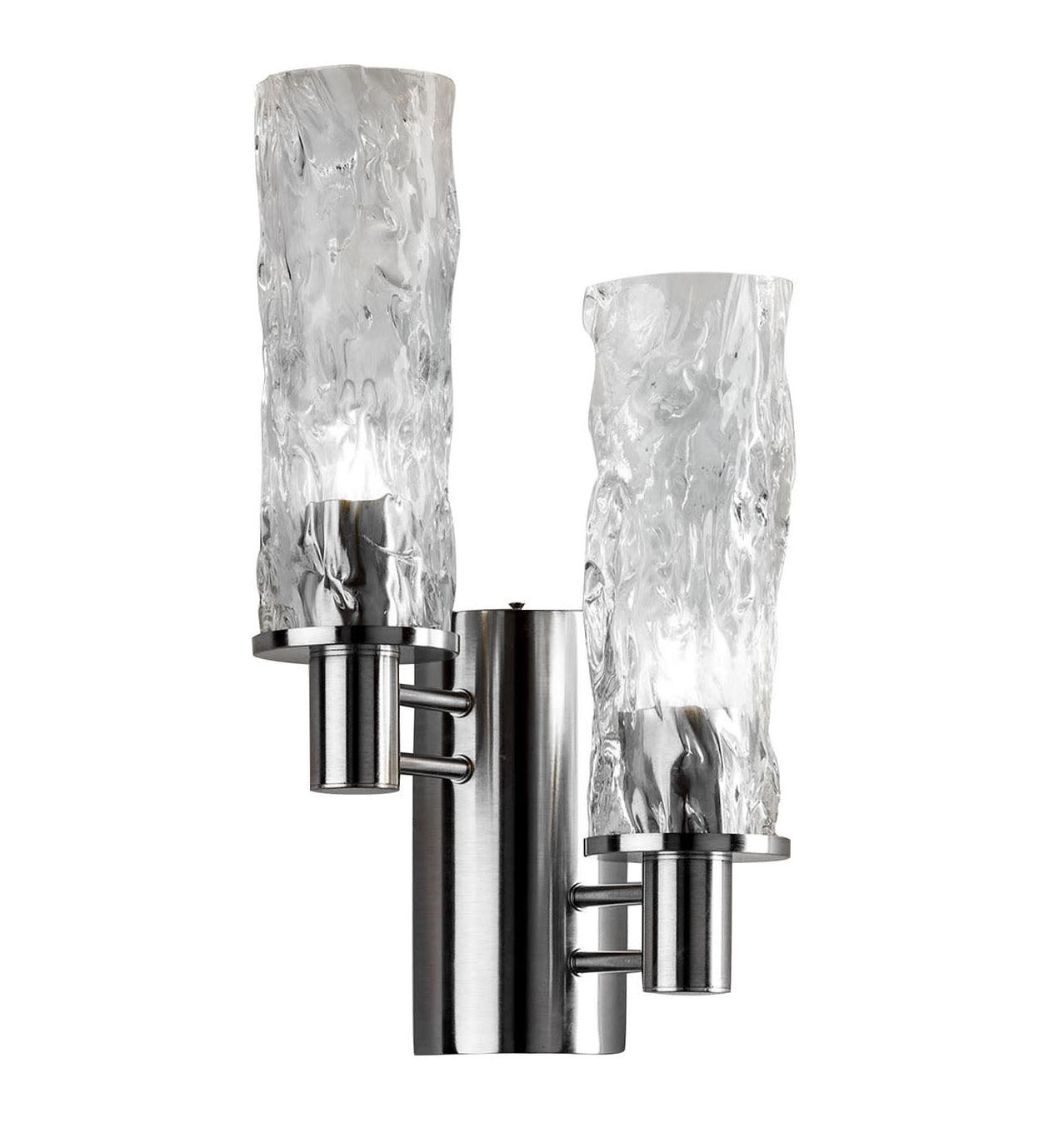 Italian Handblown Glass Wall Sconce