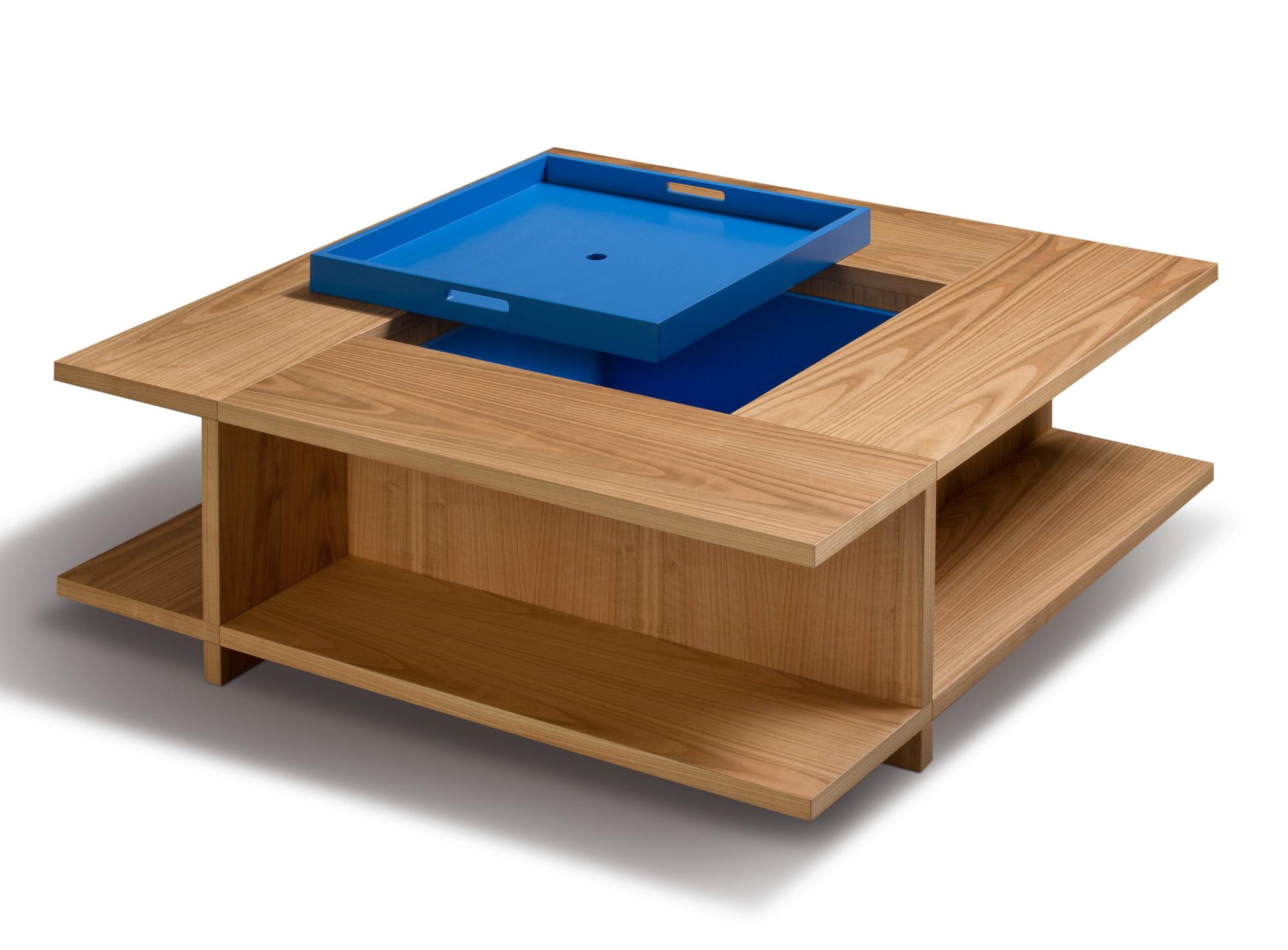 Book Natural Wood Handcrafted Coffee Table