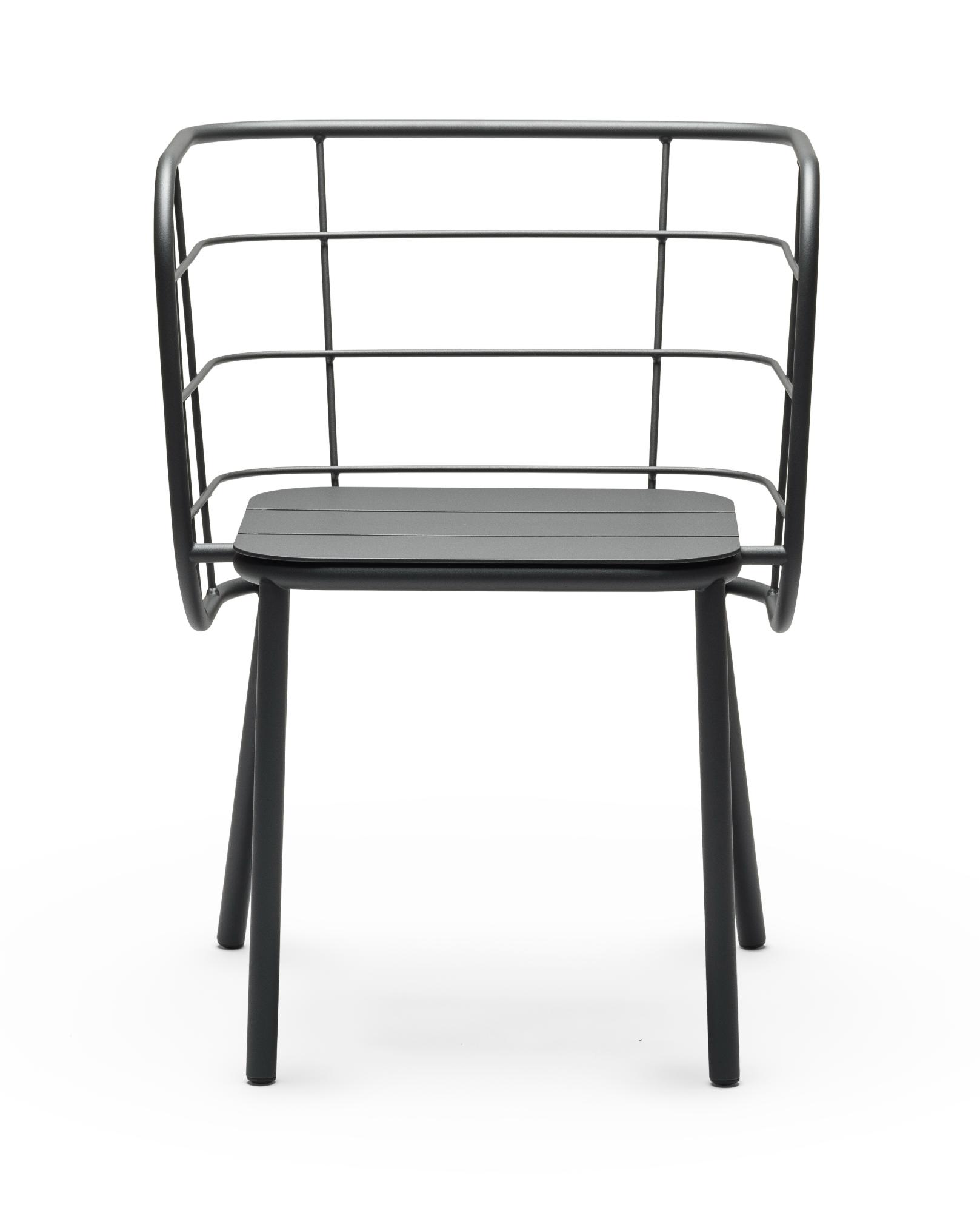Jujube Black Outdoor Chair